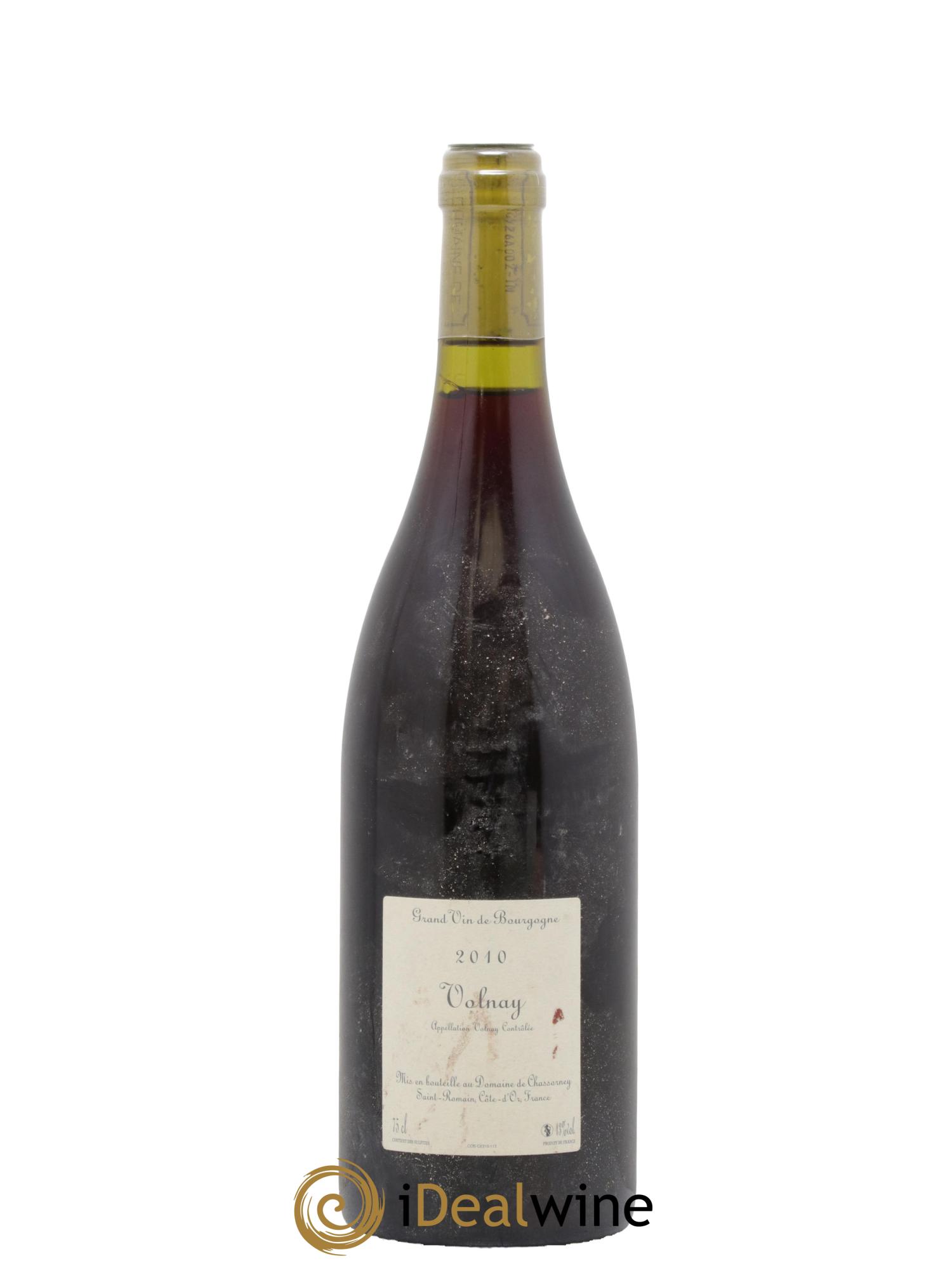 Volnay Domaine de Chassorney - Frédéric Cossard 2010 - Lot de 1 bouteille - 1