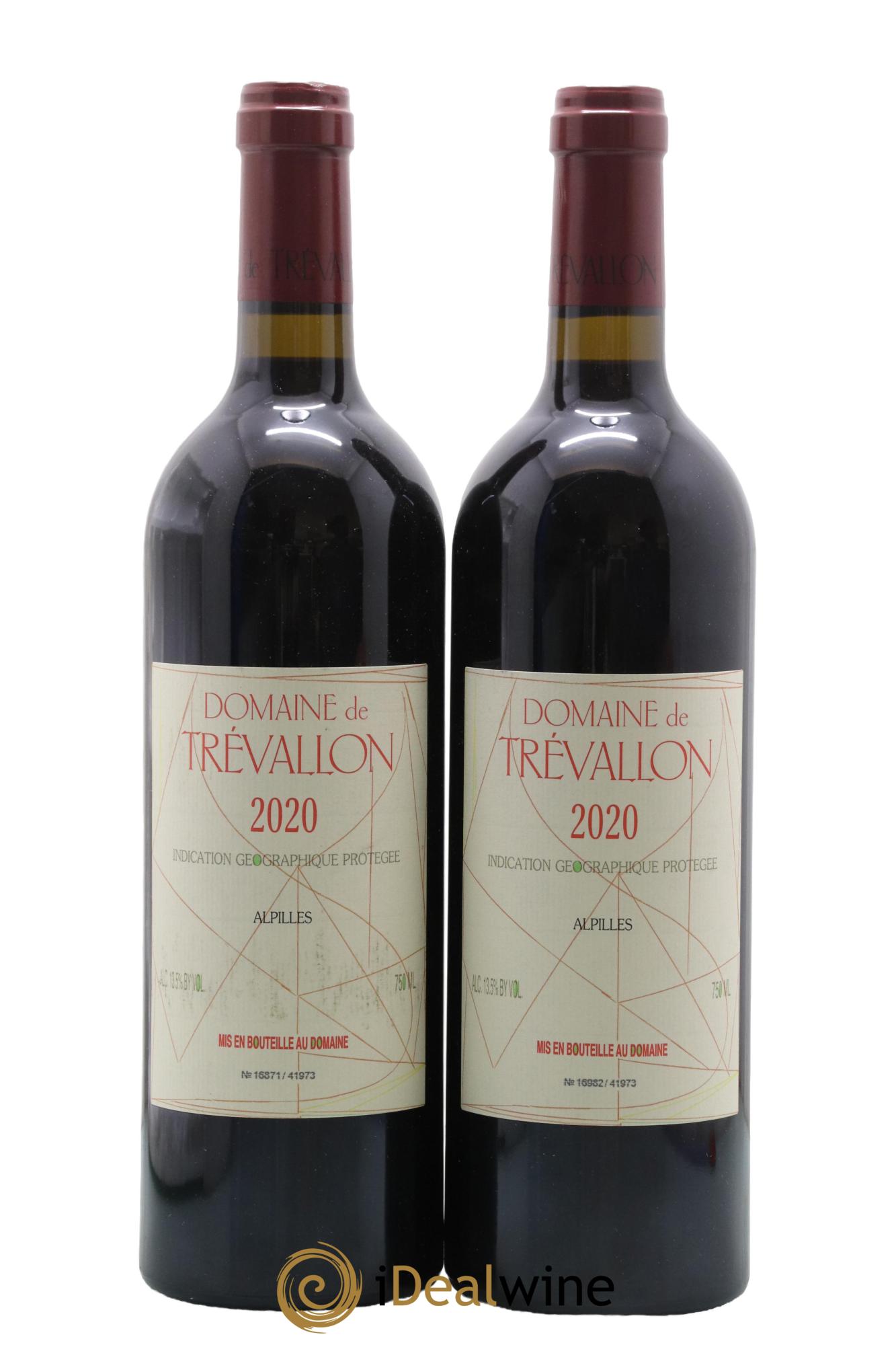 Alpilles Trévallon (Domaine de) Eloi Dürrbach 2020 - Lot de 2 bouteilles - 0