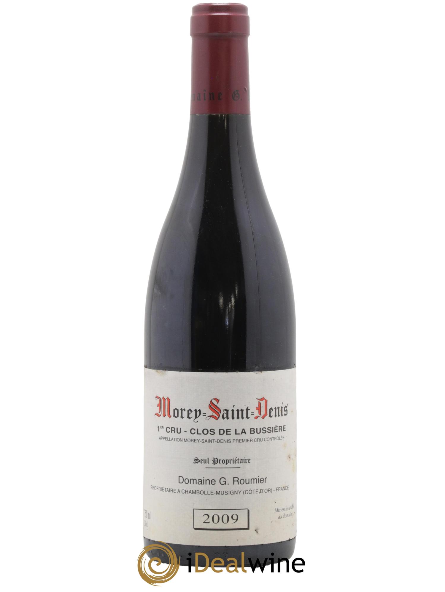 Morey Saint-Denis 1er Cru Clos de la Bussière Georges Roumier (Domaine) 2009 - Lot de 1 bouteille - 0
