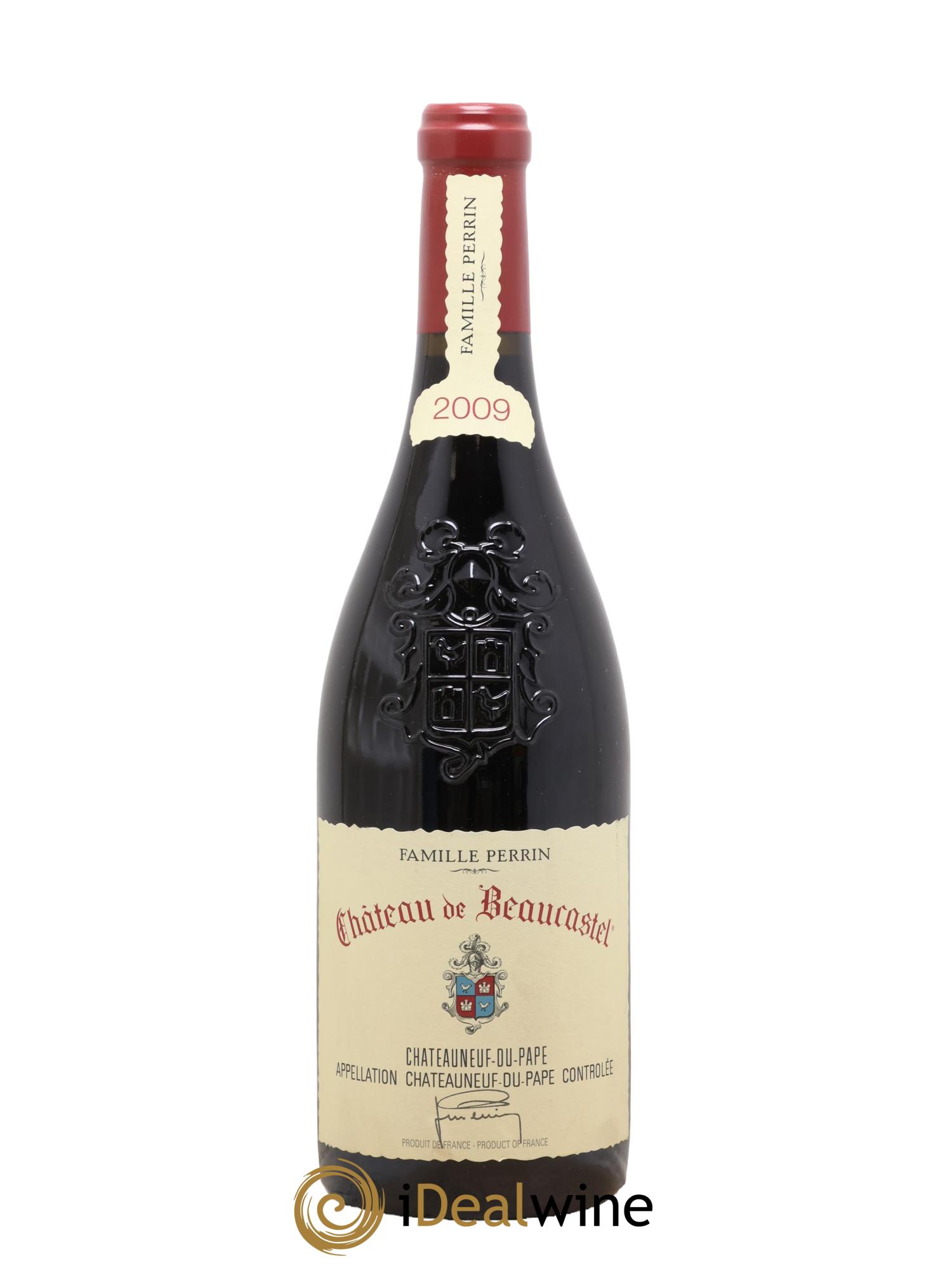 Châteauneuf-du-Pape Château de Beaucastel Famille Perrin 2009 - Lot de 1 bouteille - 0