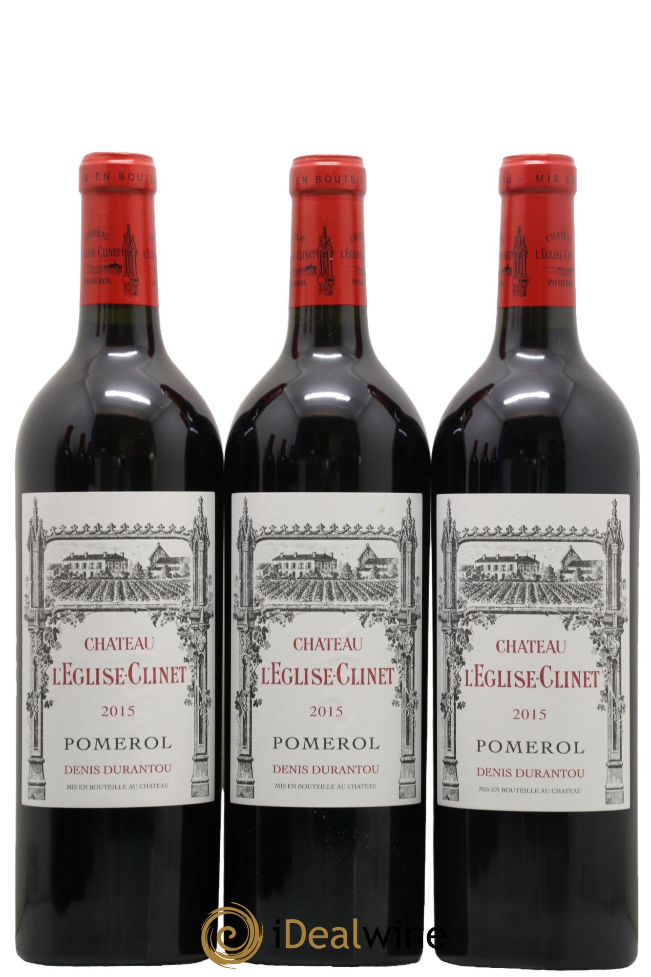 Château l' Église Clinet 2015 - Lot de 6 bouteilles - 2