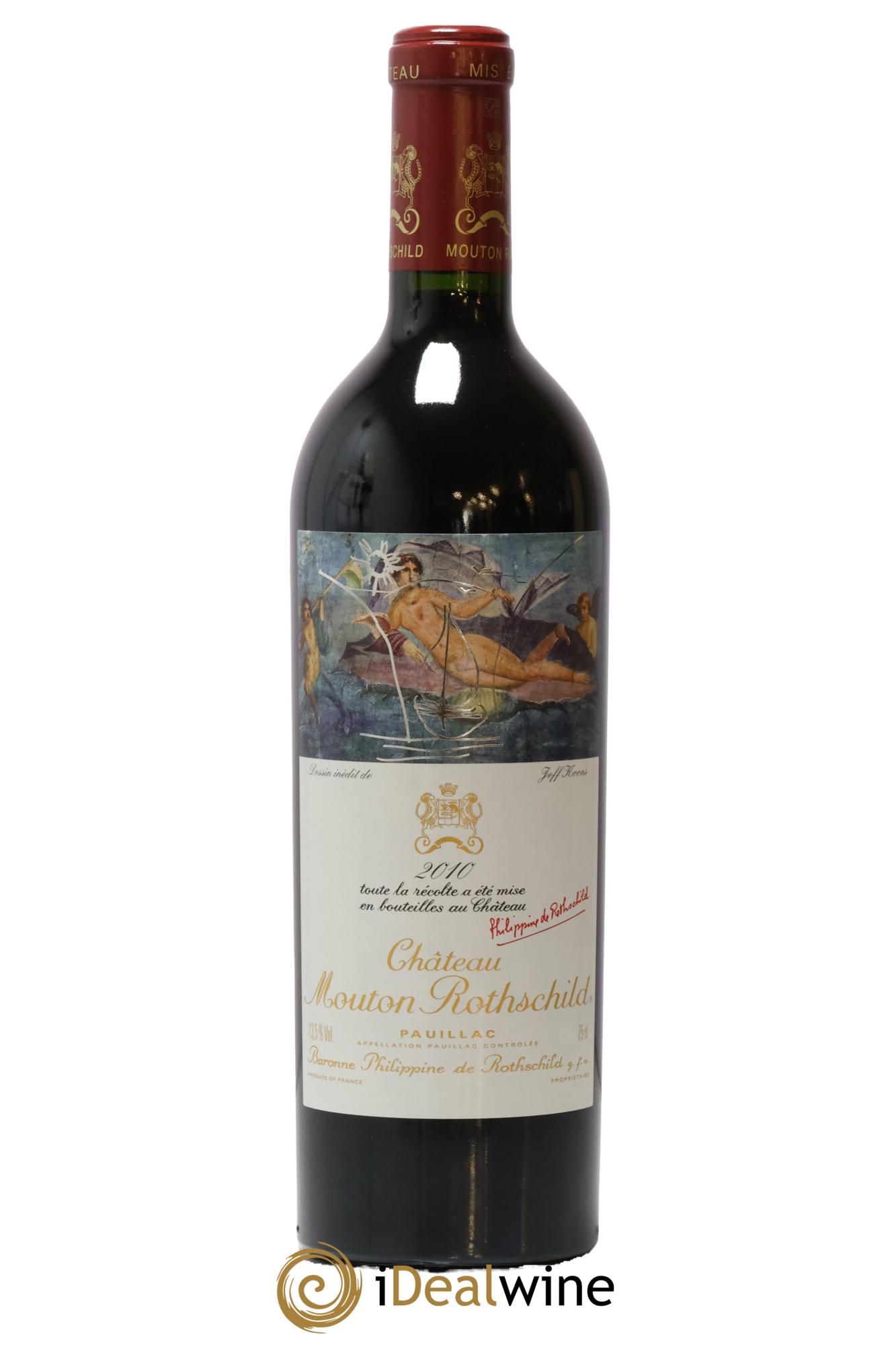 Château Mouton Rothschild 1er Grand Cru Classé 2010 - Lot de 1 bouteille - 1