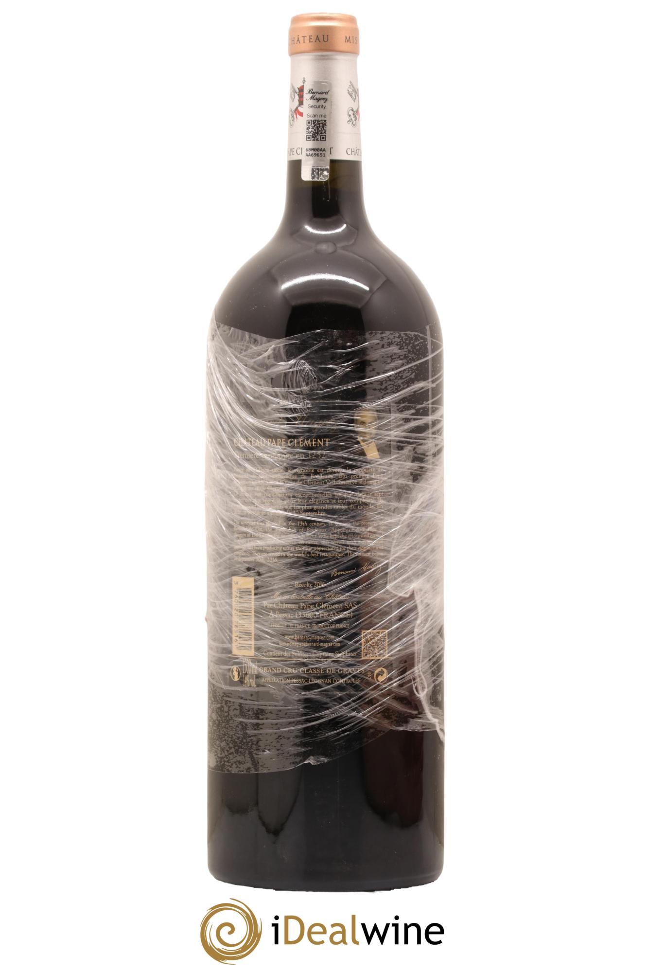 Château Pape Clément Cru Classé de Graves 2016 - Lot de 1 magnum - 1