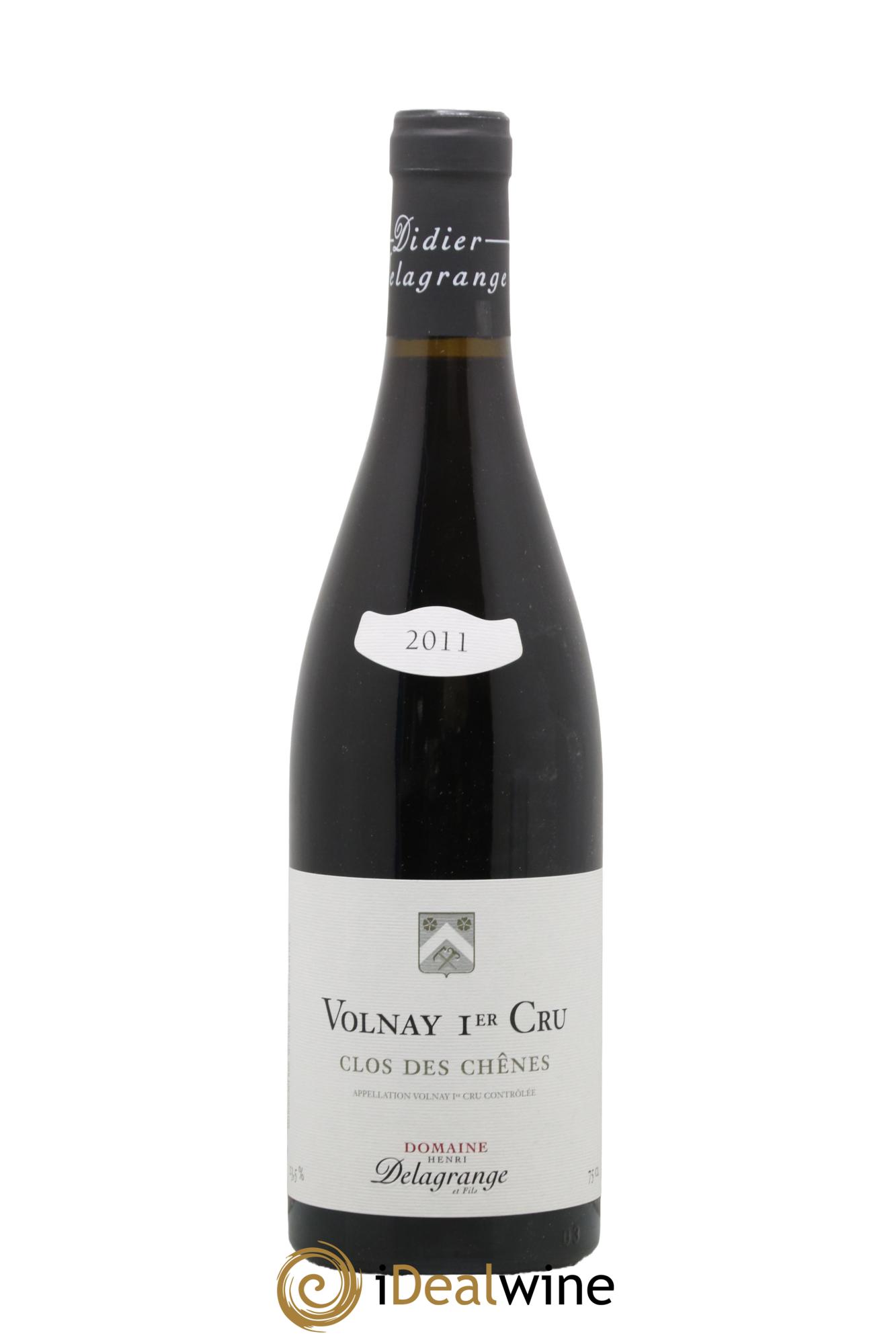 Volnay 1er Cru Clos des Chênes Delagrange 2011 - Lot de 1 bouteille - 0