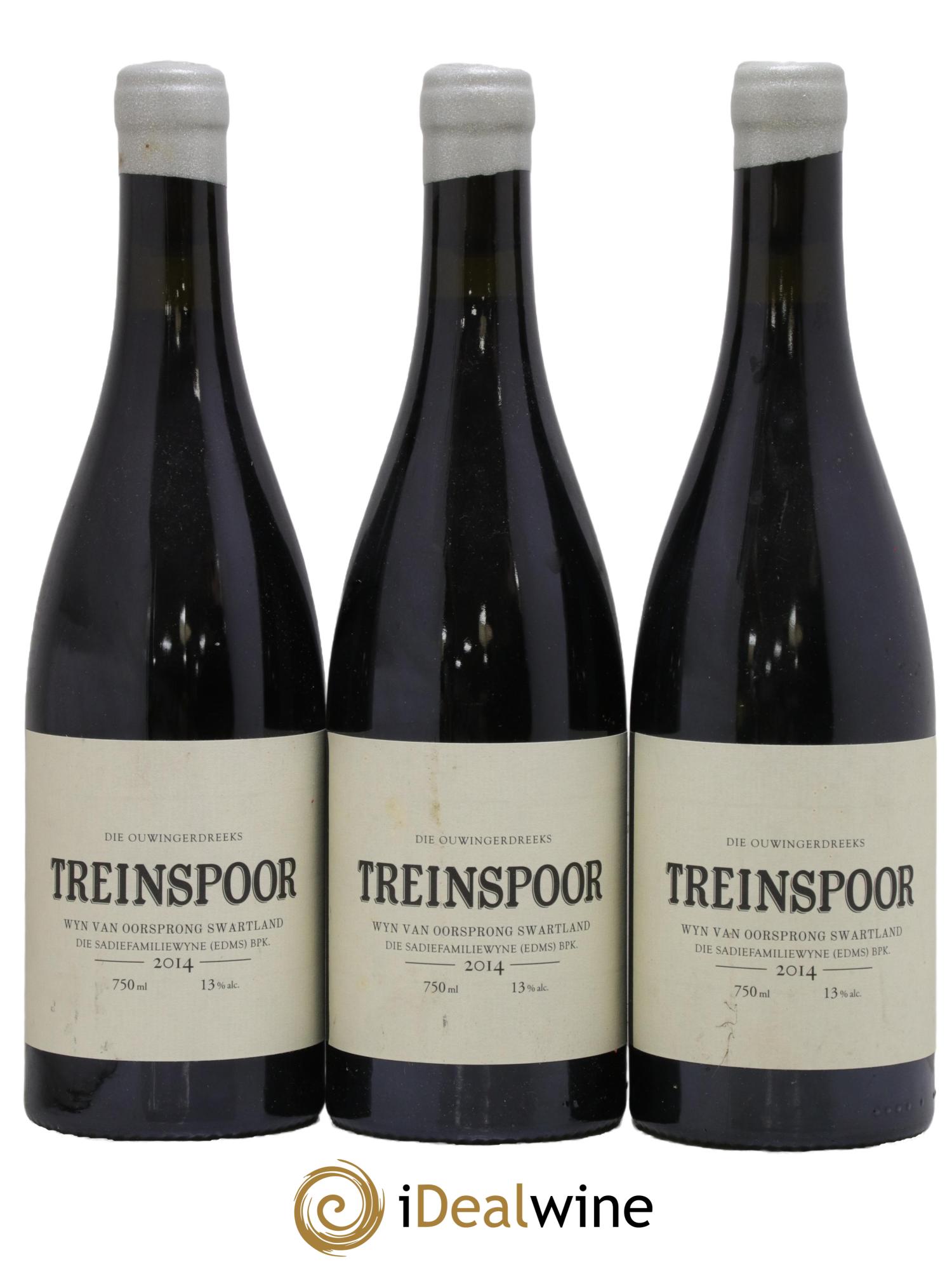 Swartland The Sadie Family Treinspoor 2014 - Lot of 3 bottles - 0