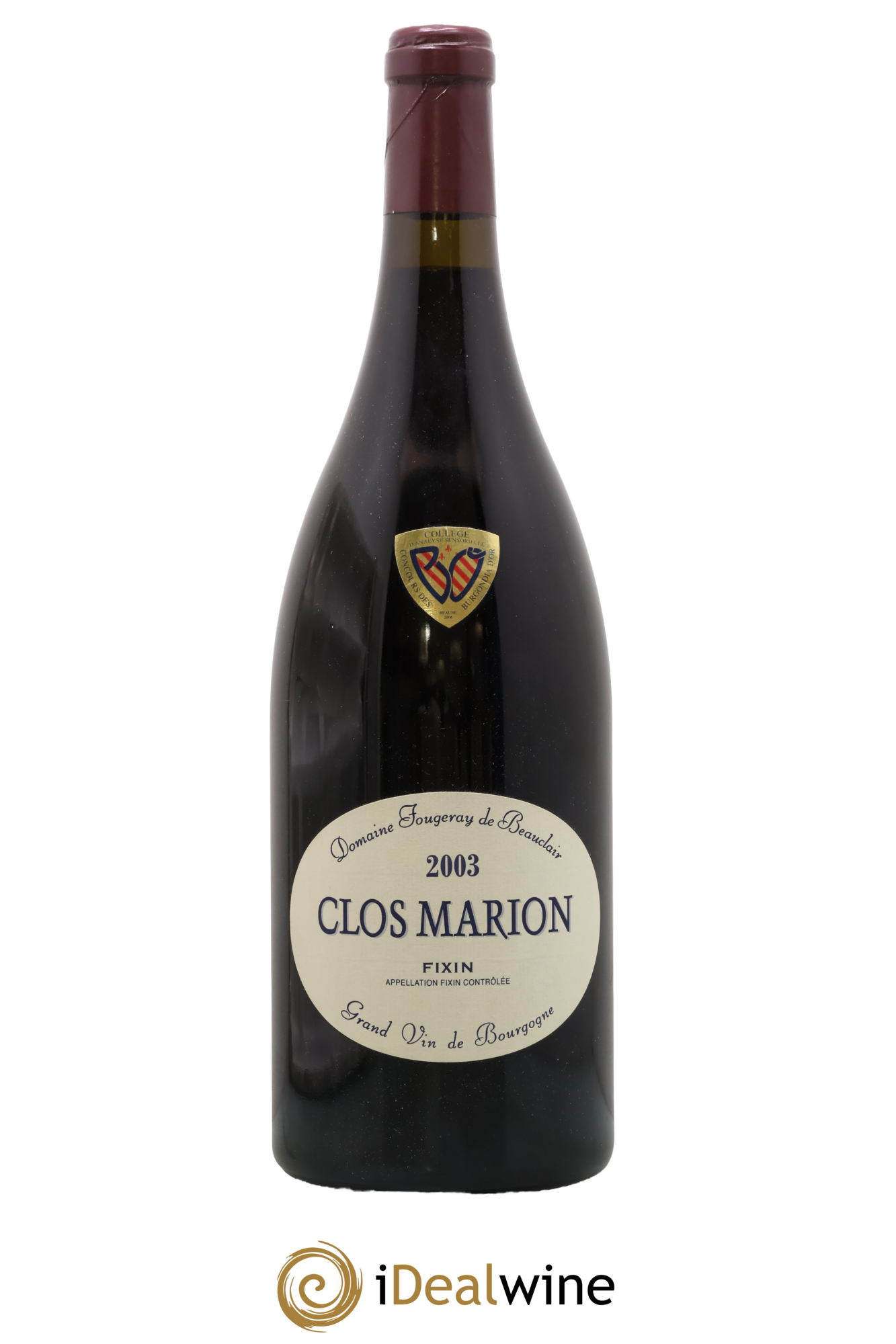 Fixin Clos Marion Fougeray de Beauclair (Domaine) 2003 - Lotto di 1 magnum - 0
