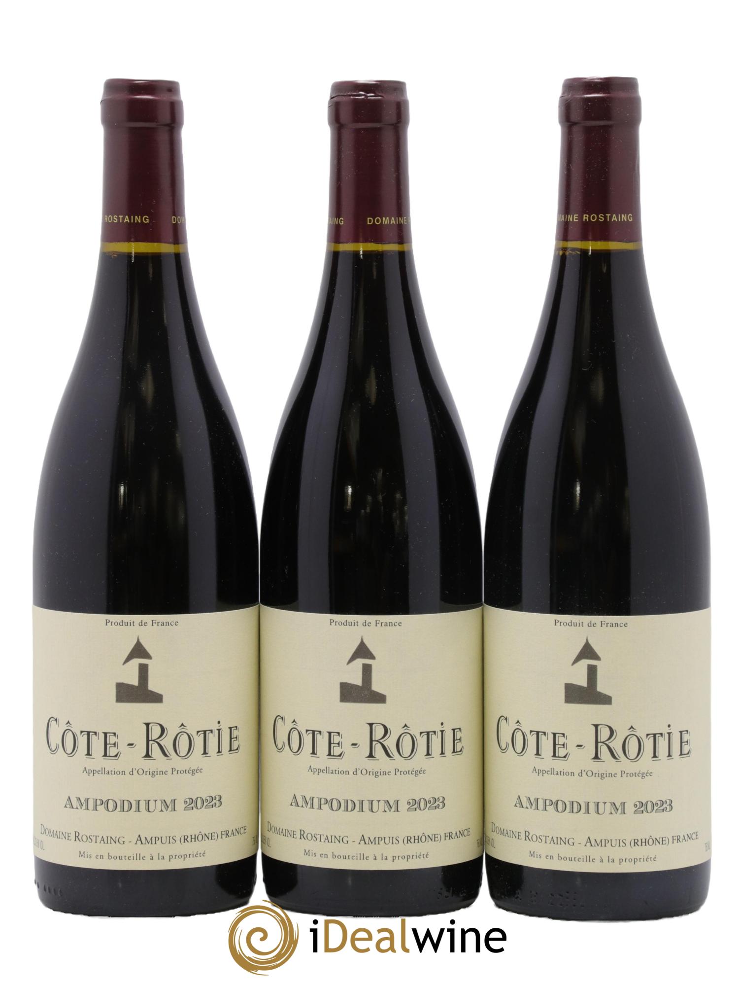 Côte-Rôtie Ampodium René Rostaing 2023 - Lot de 3 bouteilles - 0