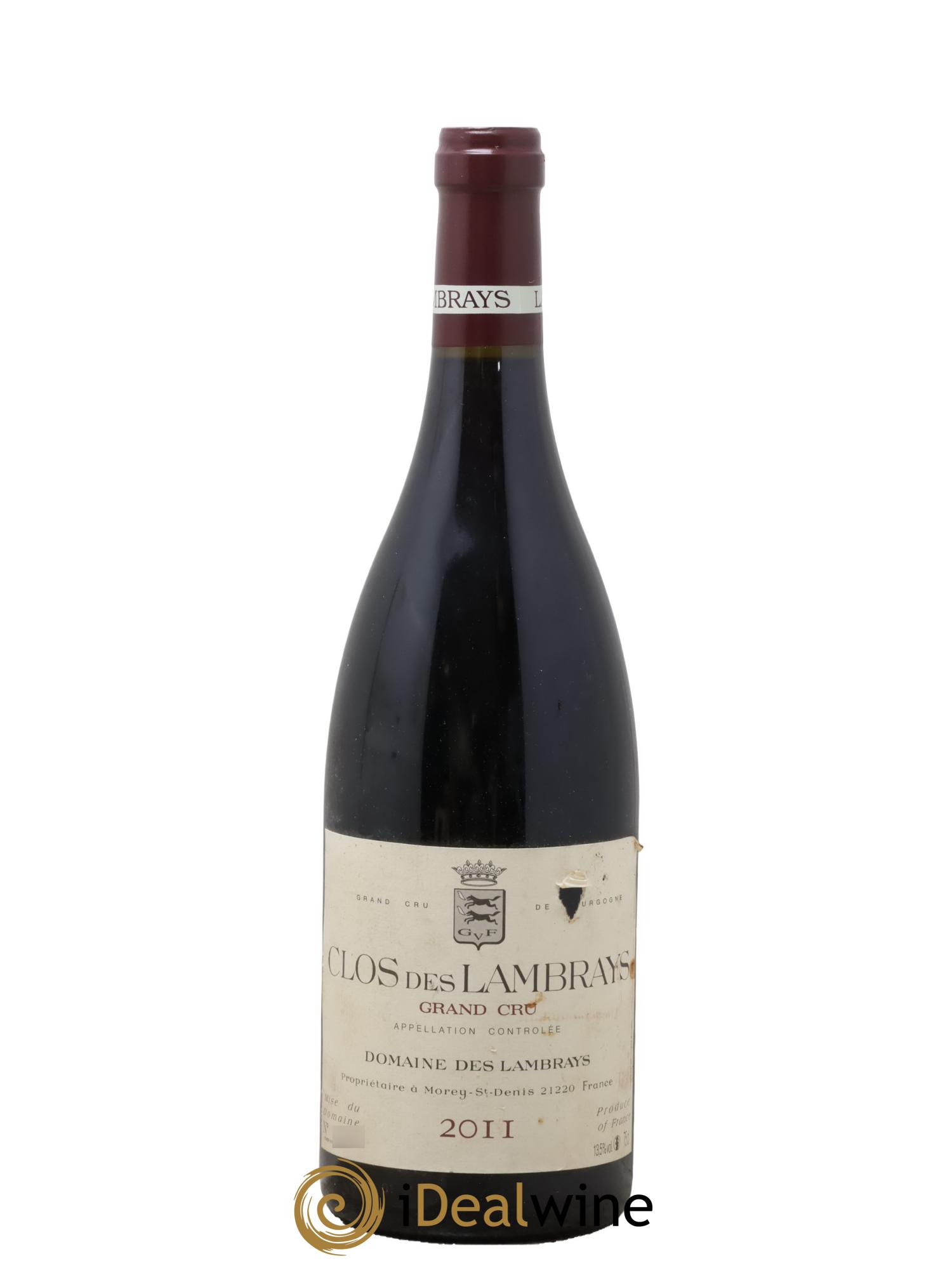 Clos des Lambrays Grand Cru Domaine des Lambrays 2011 - Lot of 1 bottle - 0