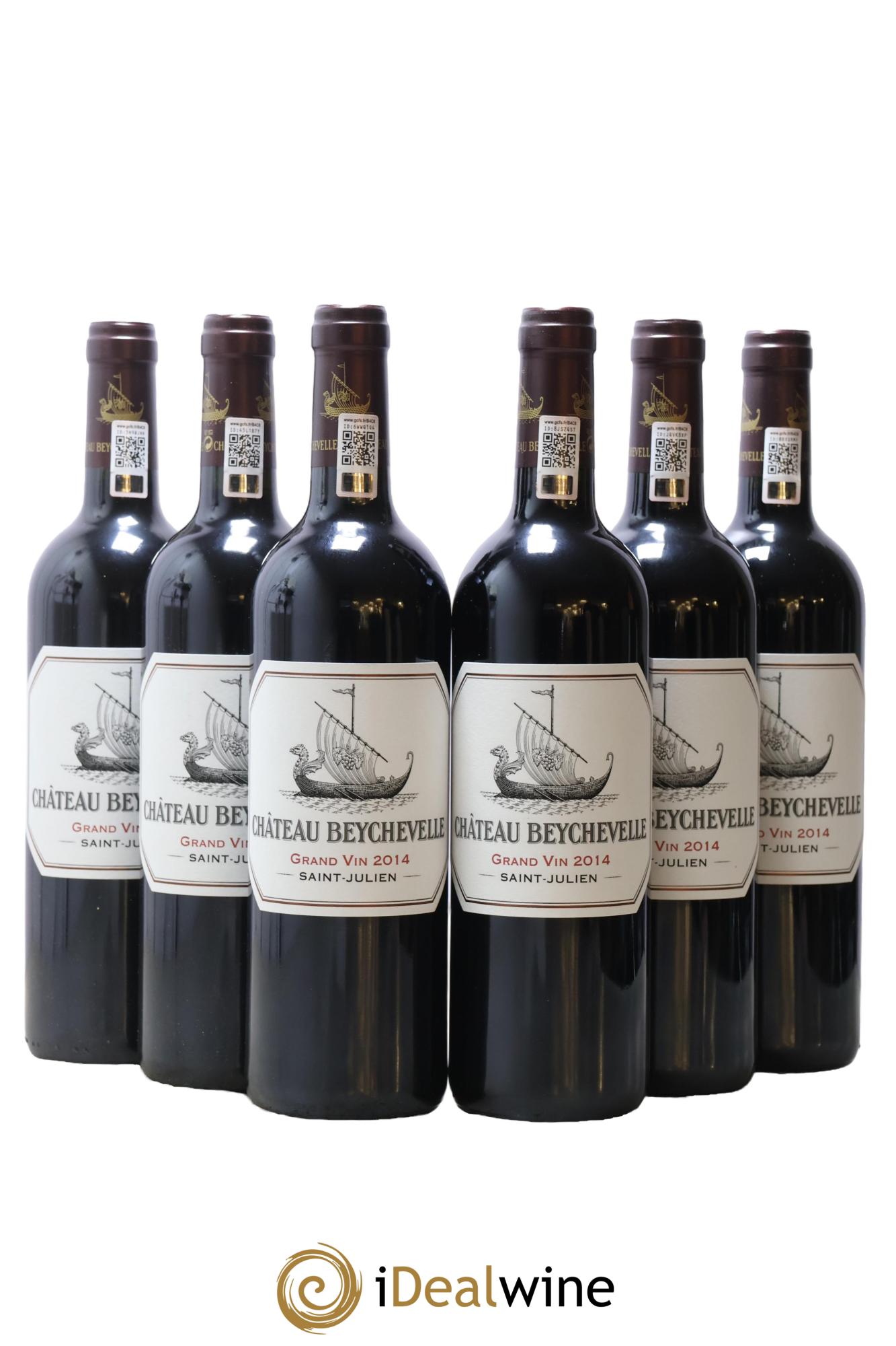 Château Beychevelle 4ème Grand Cru Classé 2014 - Lot de 6 bouteilles - 0