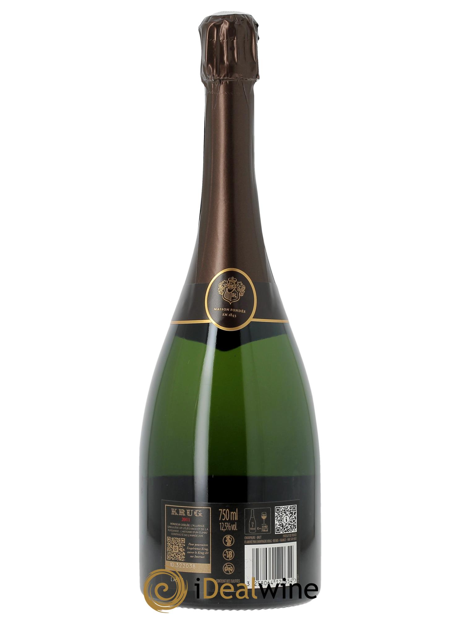 Coffret Vintage Krug 2011 - Lot de 1 bouteille - 2