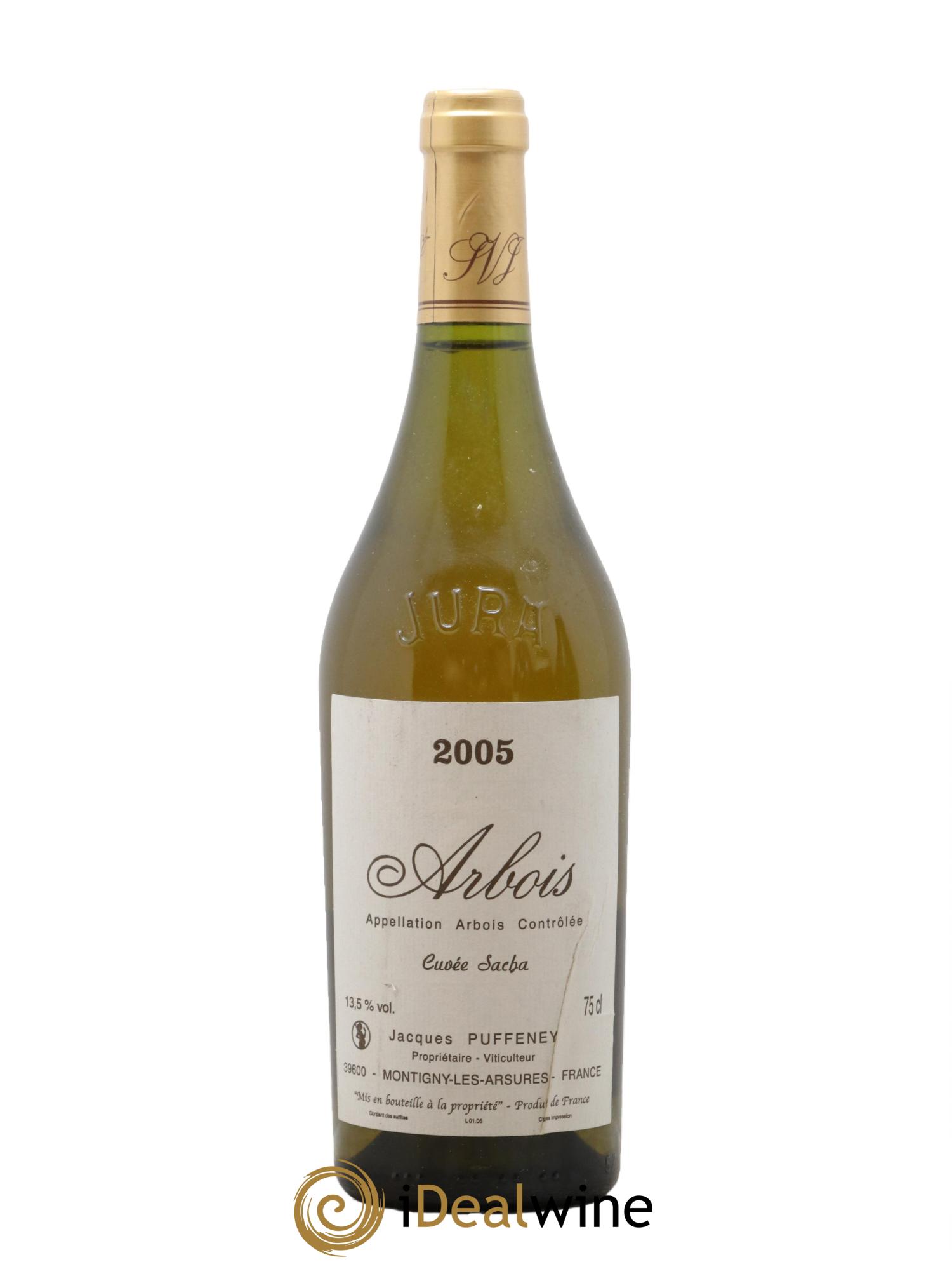 Arbois Cuvée Sacha Jacques Puffeney 2005 - Lotto di 1 bottiglia - 0
