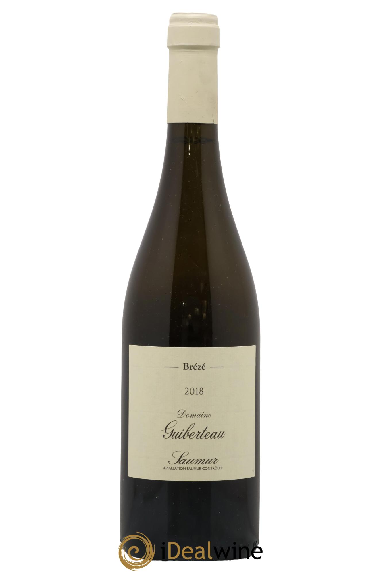 Saumur Brézé Domaine Guiberteau 2018 - Lote de 1 botella - 0