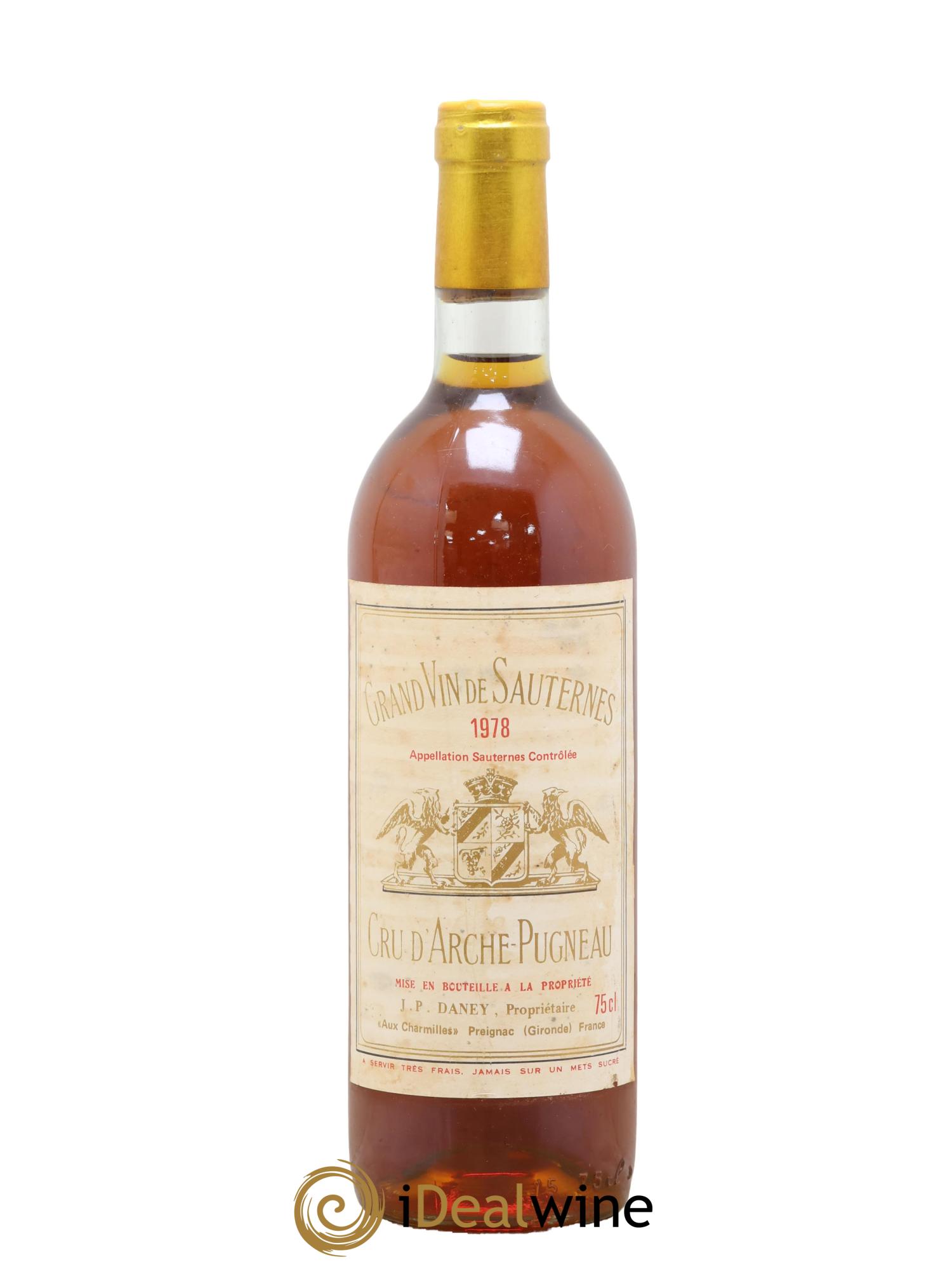 Cru d'Arche-Pugneau 1978 - Posten von 1 Flasche - 0