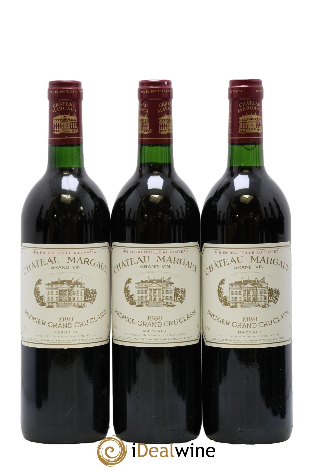 Château Margaux 1er Grand Cru Classé 1989 - Lot de 12 bouteilles - 4