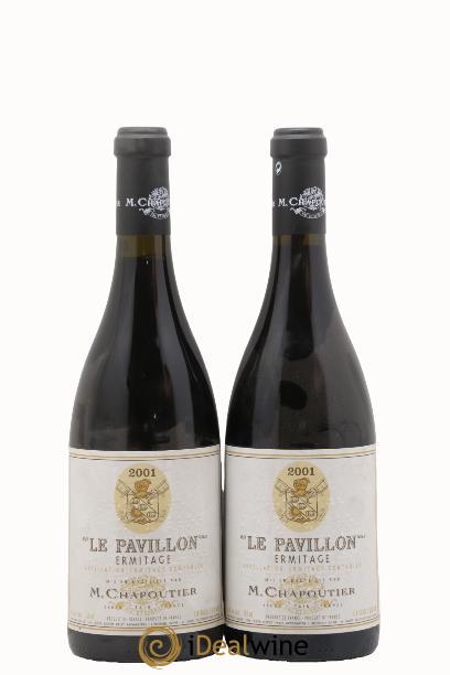 Hermitage Ermitage Le Pavillon Chapoutier 2001 - Lot of 2 bottles - 0