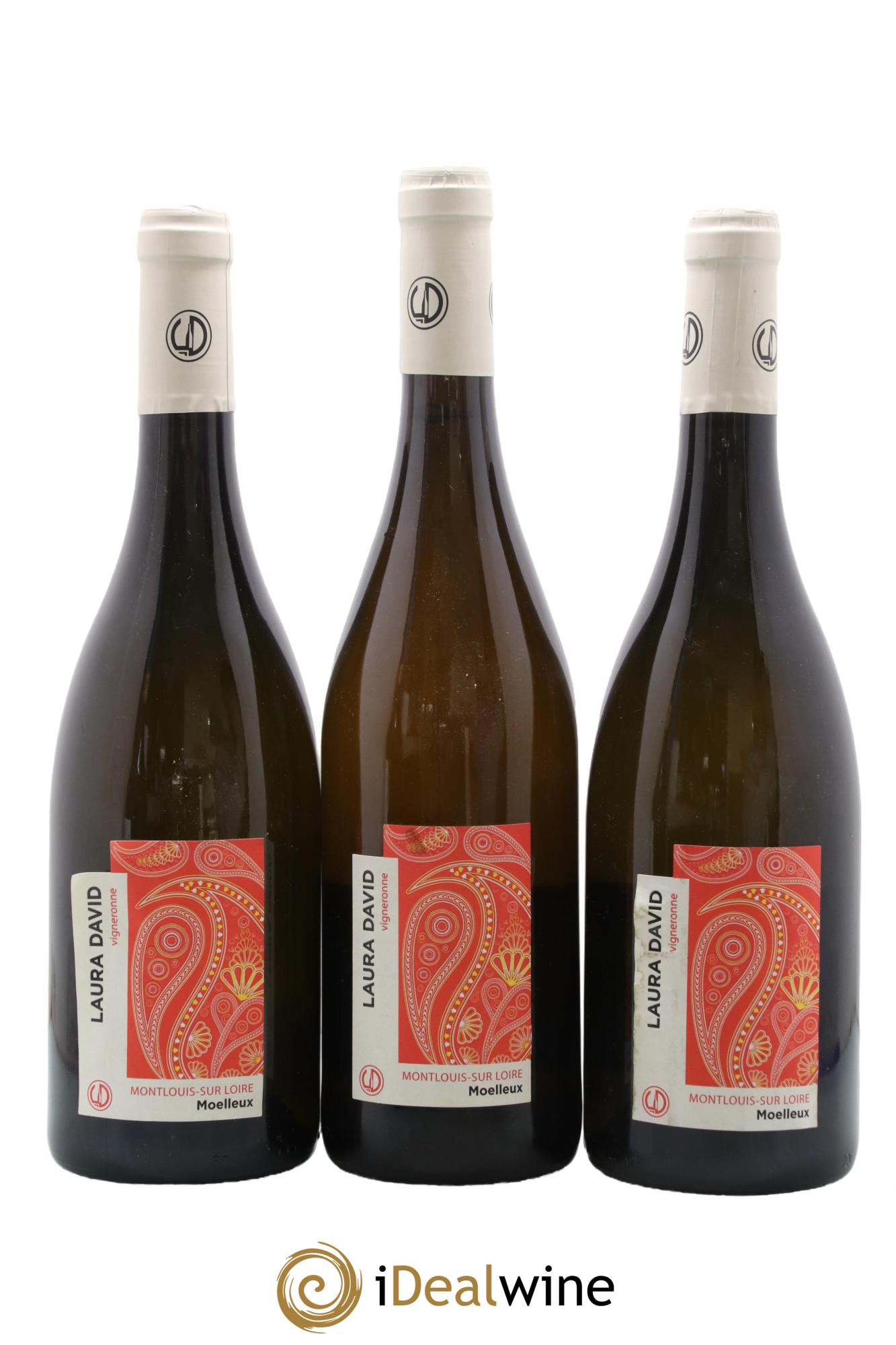 Montlouis-sur-Loire Moelleux Laura David 2018 - Lot de 3 bouteilles - 0