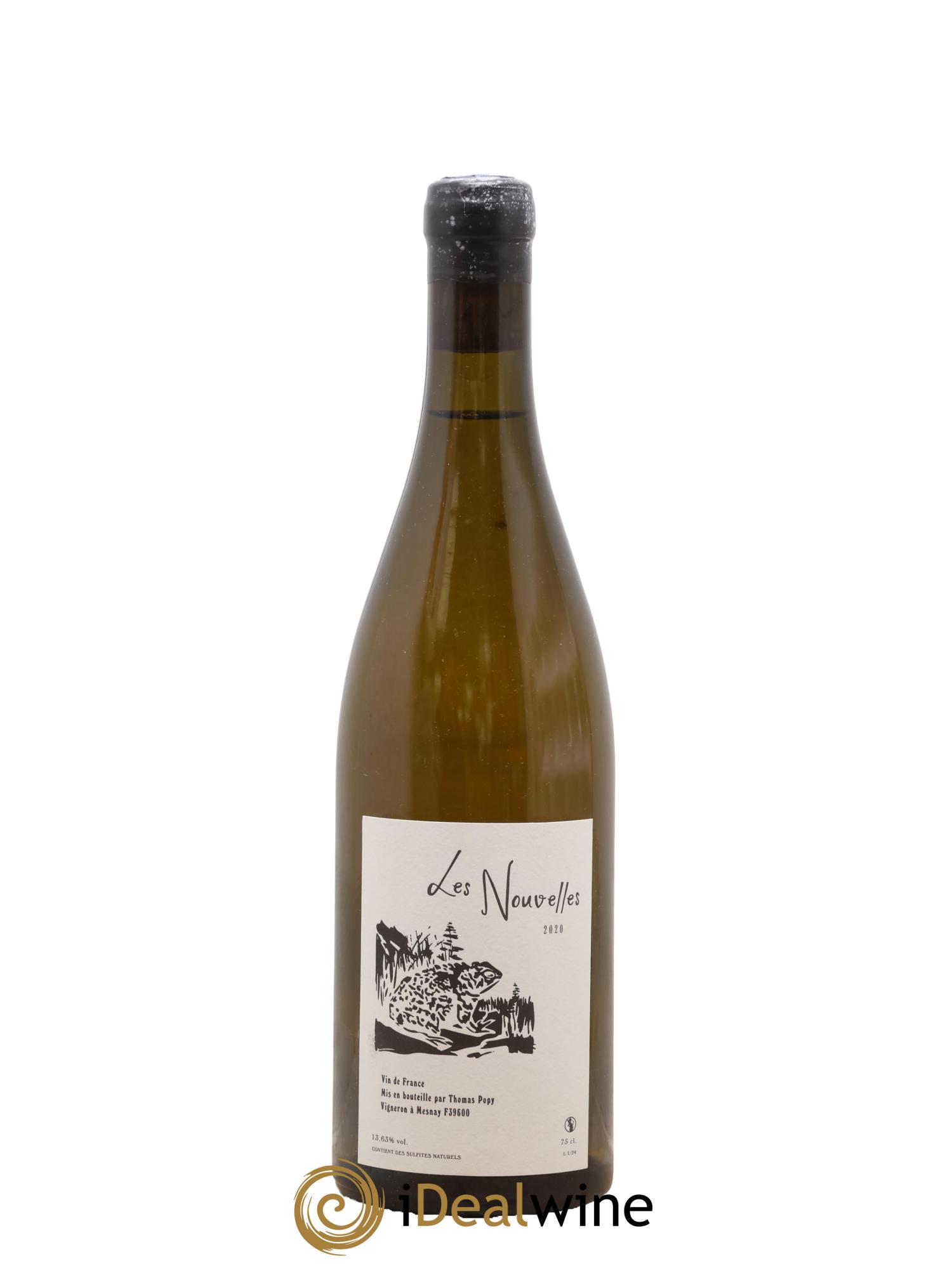 Vin de France Les Nouvelles Thomas Popy 2020 - Lotto di 1 bottiglia - 0