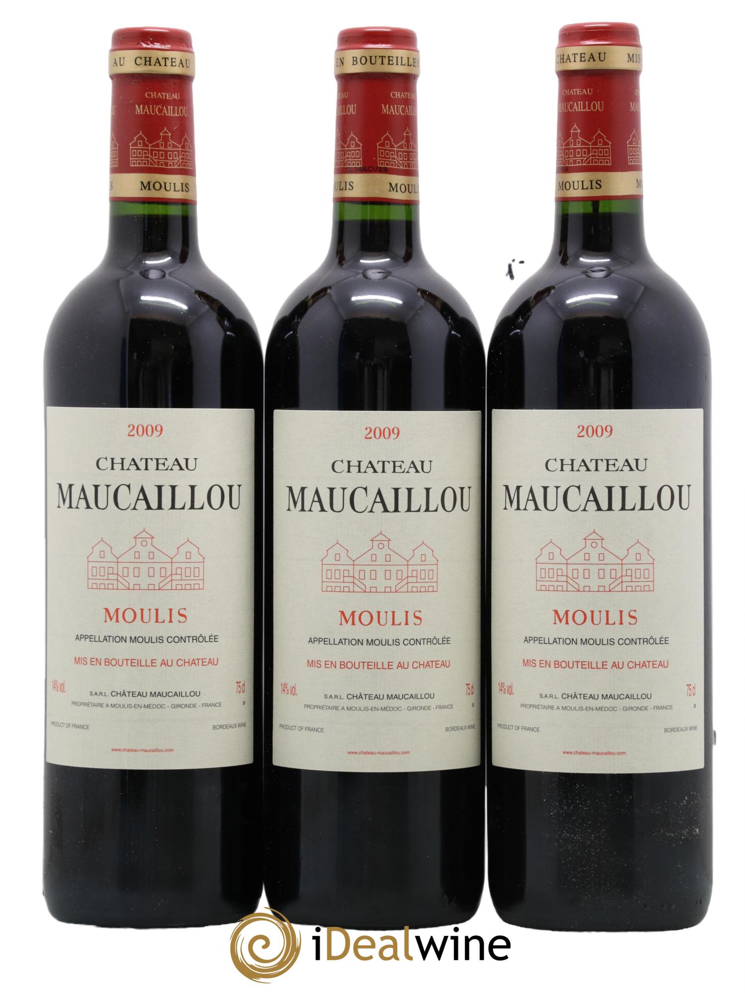 Château Maucaillou 2009 - Lot de 6 bouteilles - 2