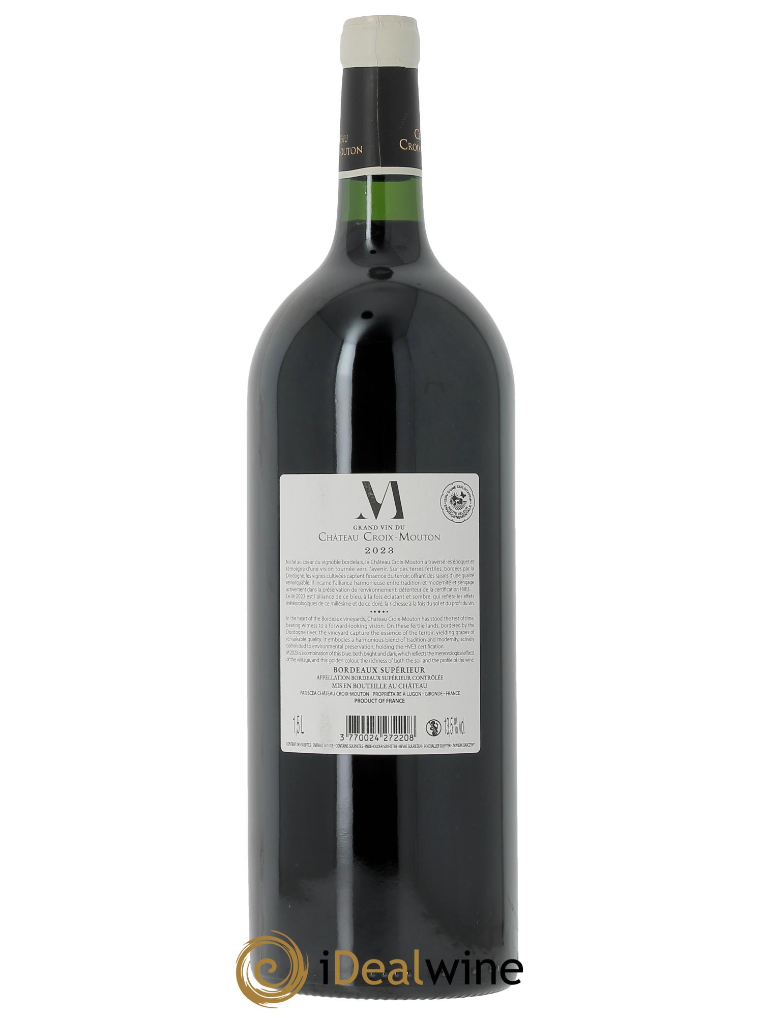 Château Croix Mouton  2023 - Posten von 1 Magnum - 1