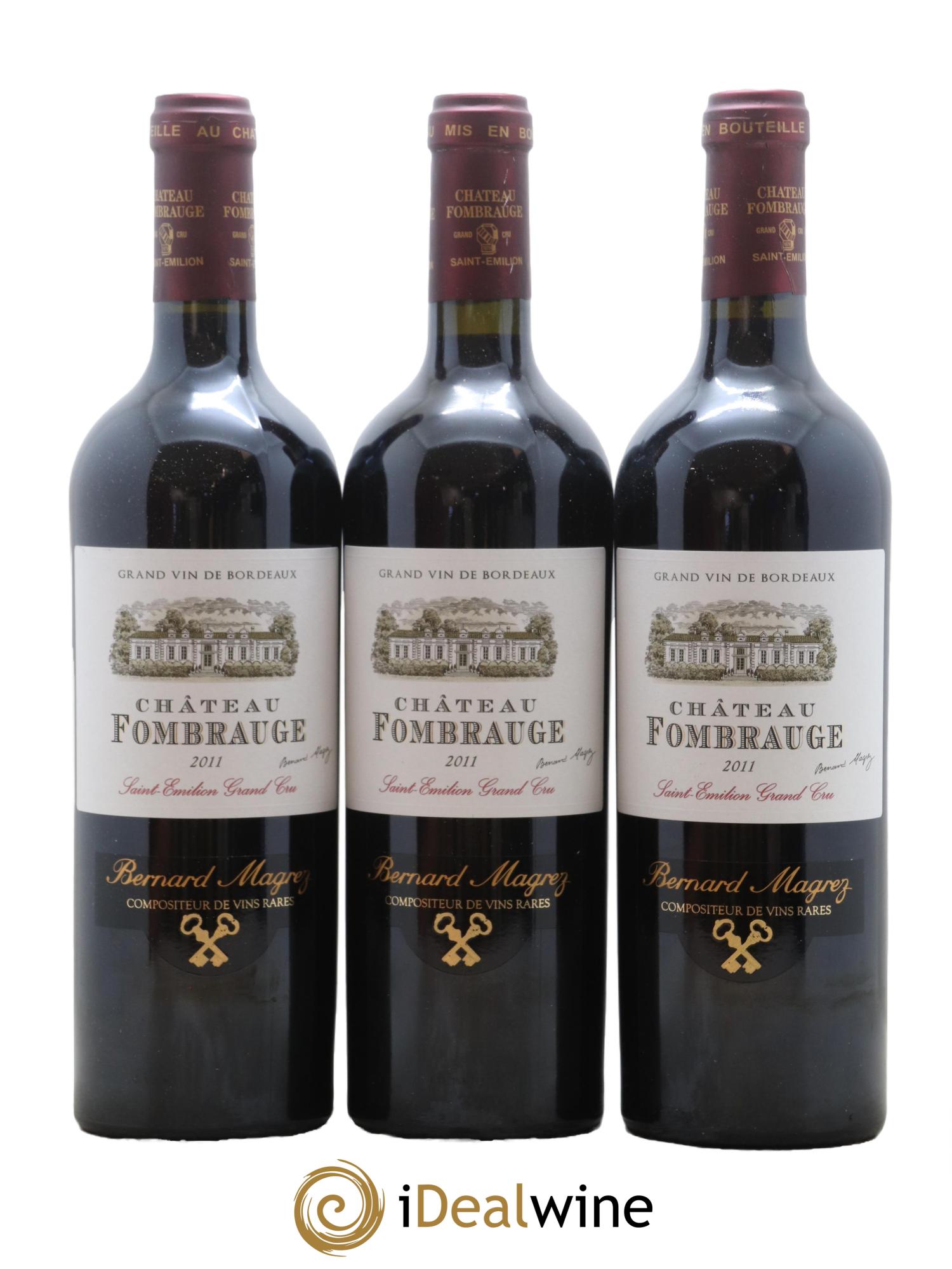 Château Fombrauge Grand Cru Classé 2011 - Lot de 12 bouteilles - 1