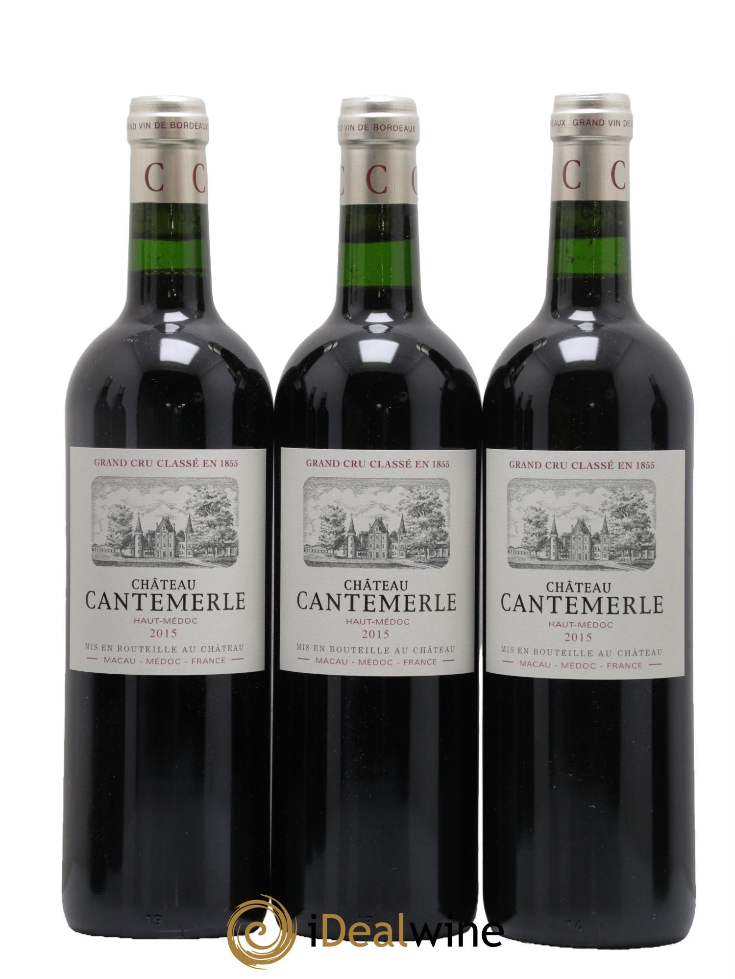 Château Cantemerle 5ème Grand Cru Classé 2015 - Lot de 12 bouteilles - 3