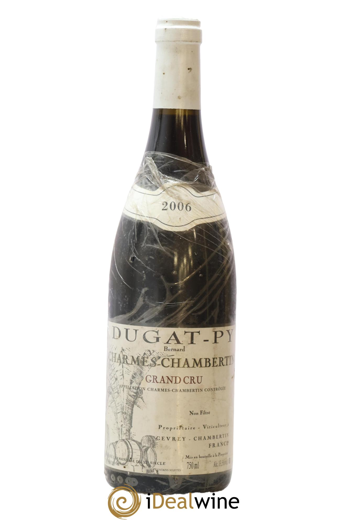 Charmes-Chambertin Grand Cru Dugat-Py 2006 - Posten von 1 Flasche - 0