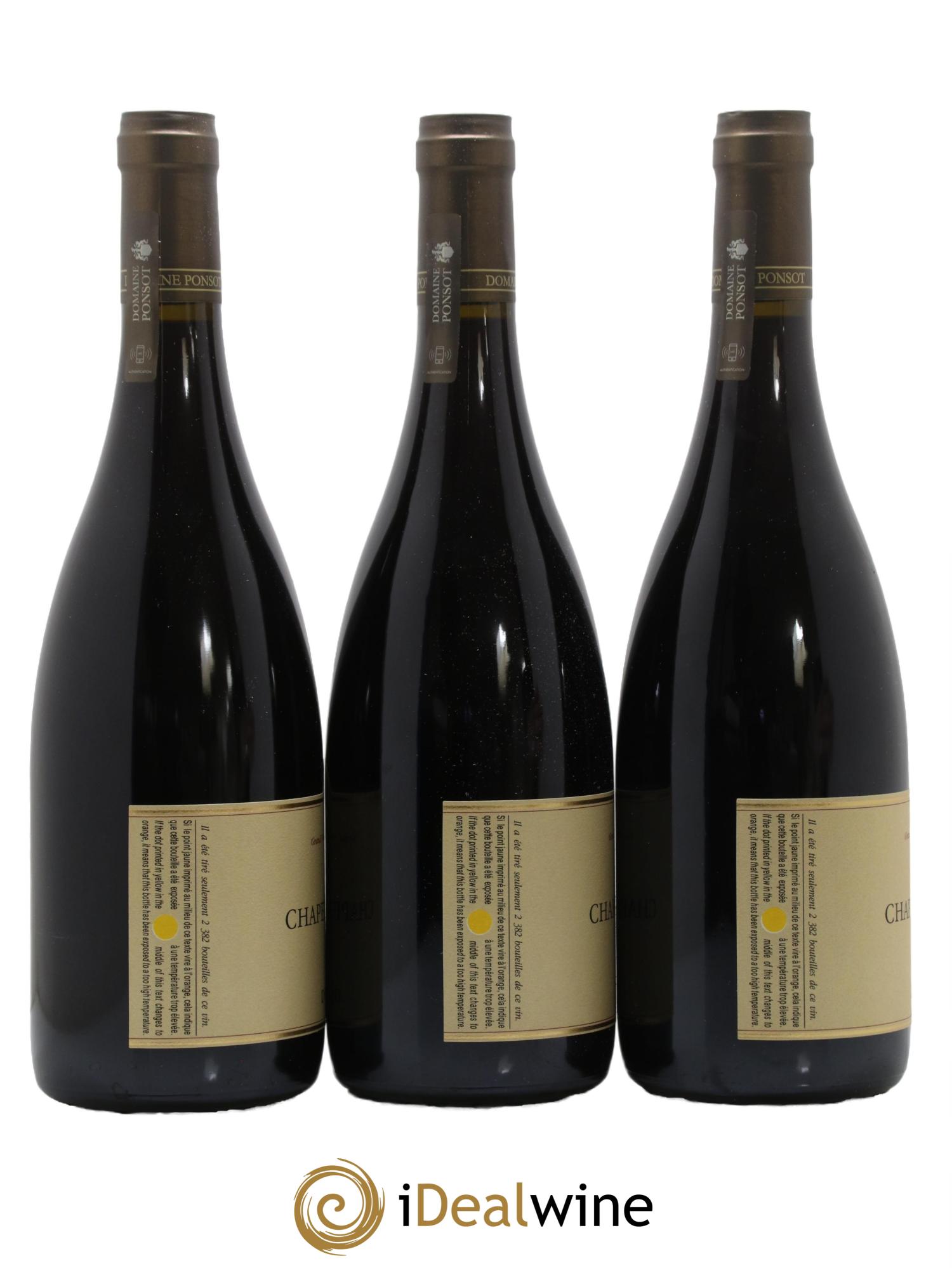 Chapelle-Chambertin Grand Cru Ponsot (Domaine) 2017 - Lot of 6 bottles - 6