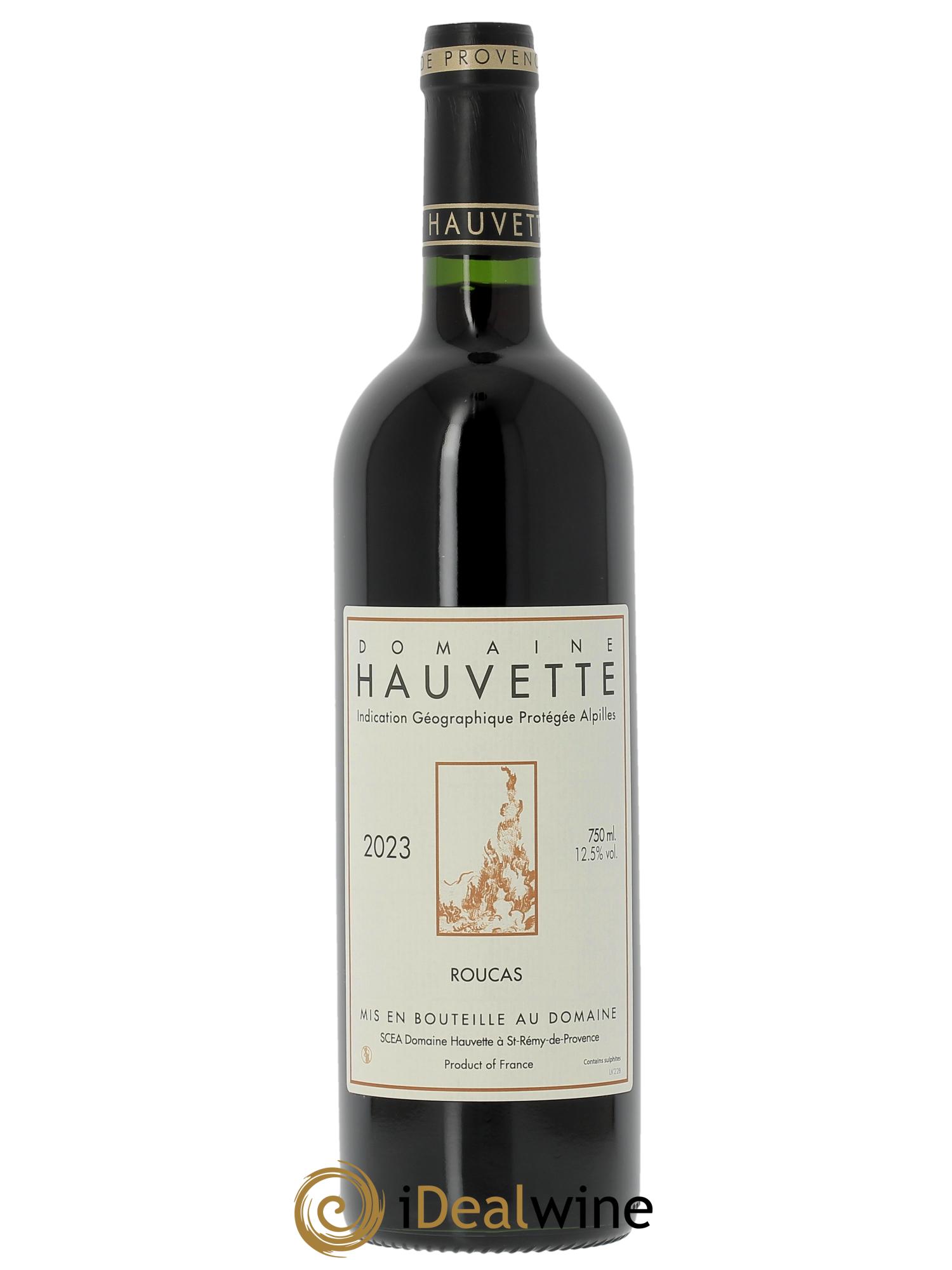 IGP Alpilles (anciennement Baux de Provence) Le Roucas Hauvette (Domaine)  2023 - Lot de 1 bouteille - 0
