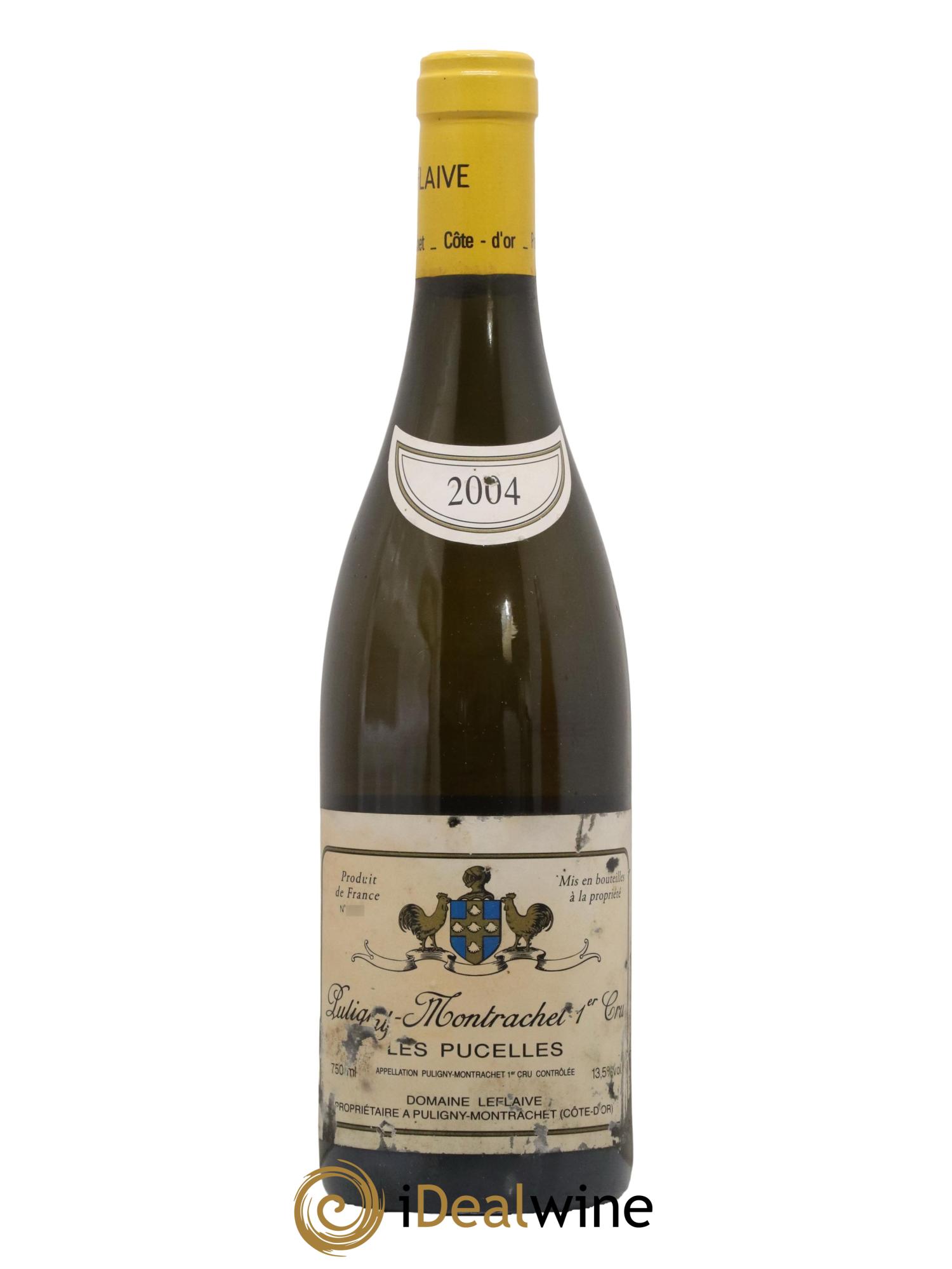 Puligny-Montrachet 1er Cru Les Pucelles Leflaive (Domaine) 2004 - Lot de 1 bouteille - 0