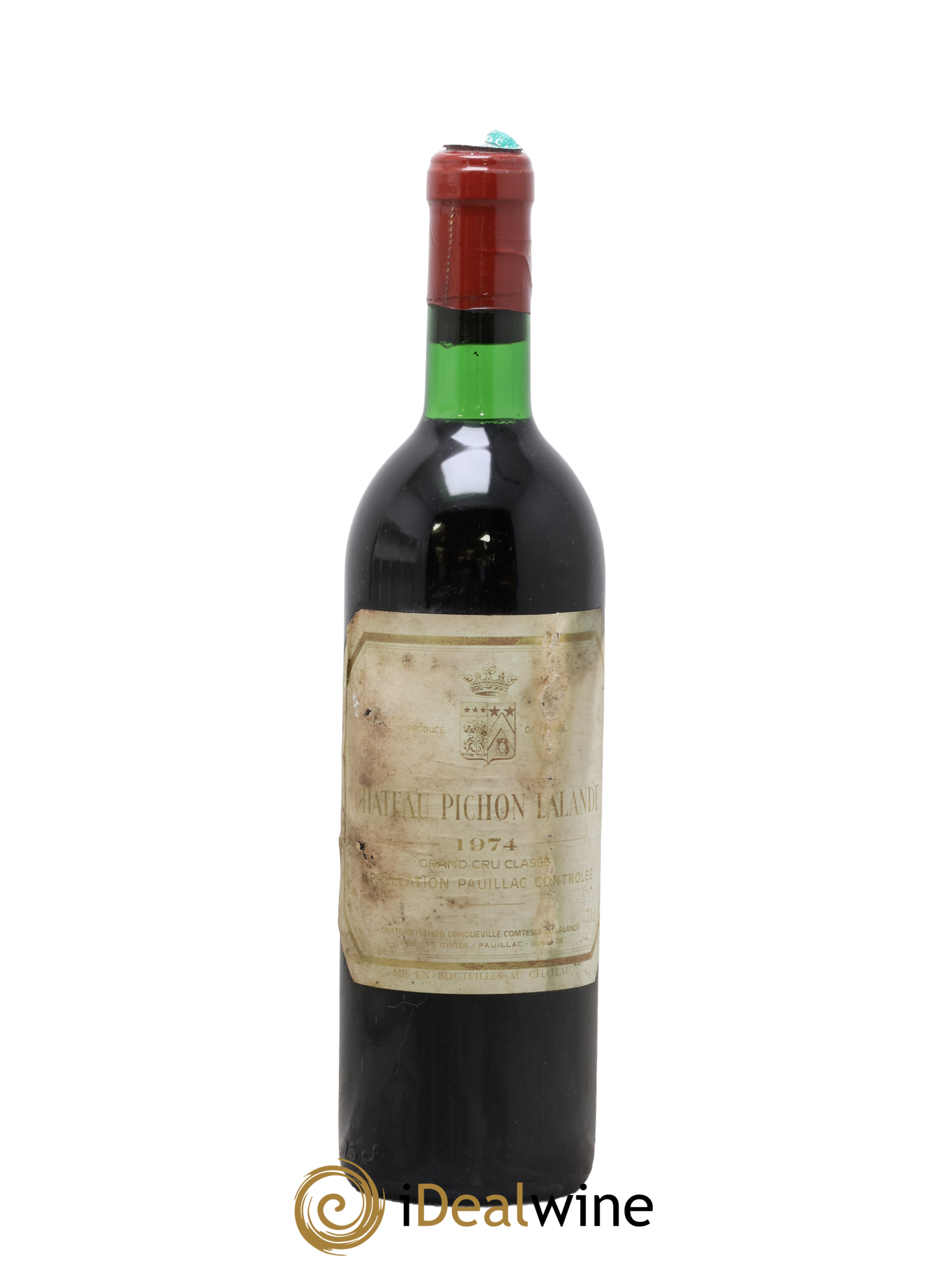 Château Pichon Longueville Comtesse de Lalande 2ème Grand Cru Classé 1974 - Lot de 1 bouteille - 0