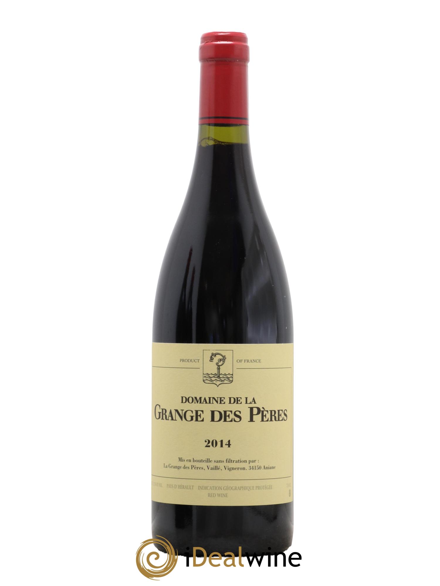 Pays d'Hérault Grange des Pères Laurent Vaillé 2014 - Lot de 1 bouteille - 0