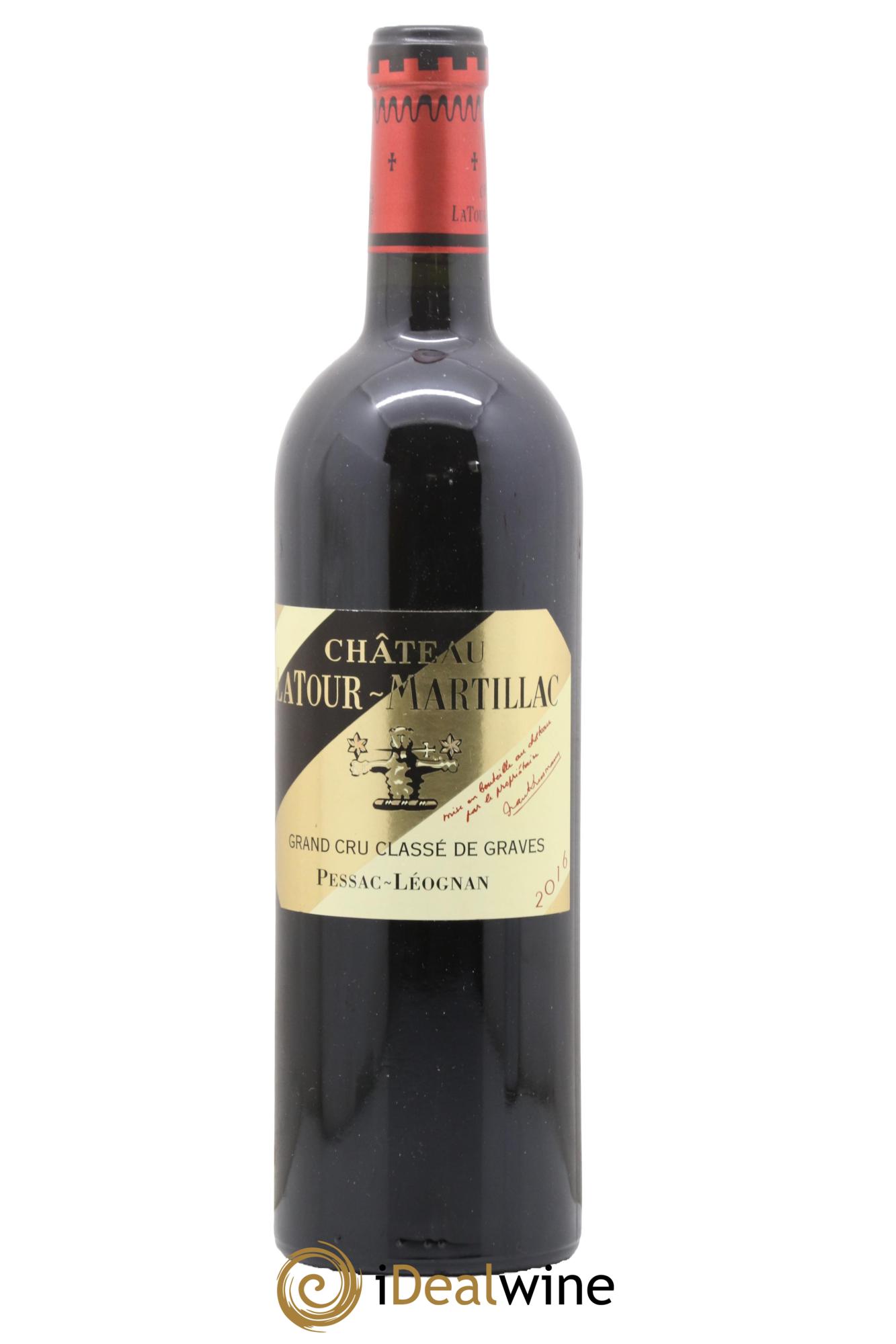 Château Latour-Martillac Cru Classé de Graves 2016 - Lot de 1 bouteille - 0