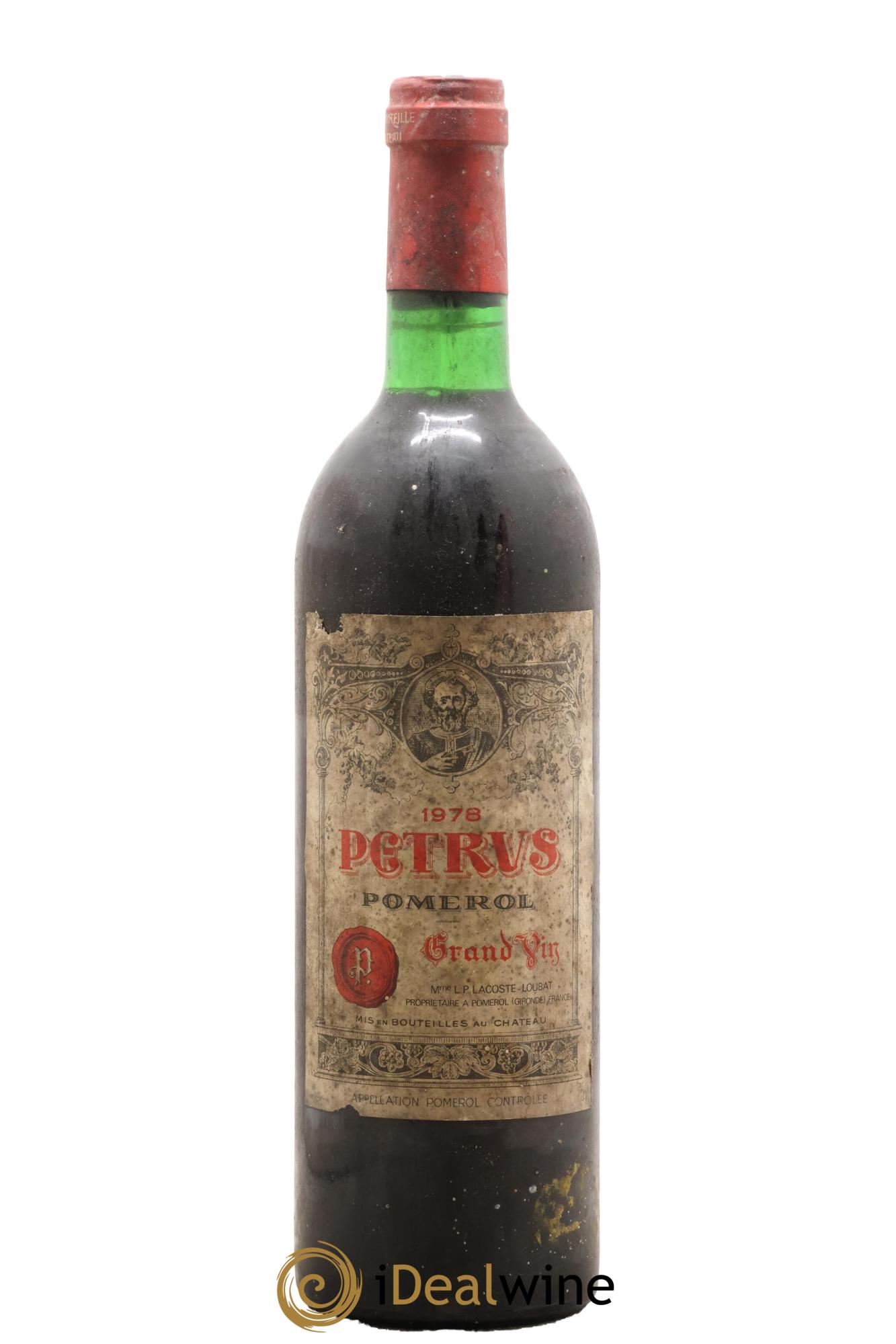 Petrus 1978 - Lot de 1 bouteille - 0