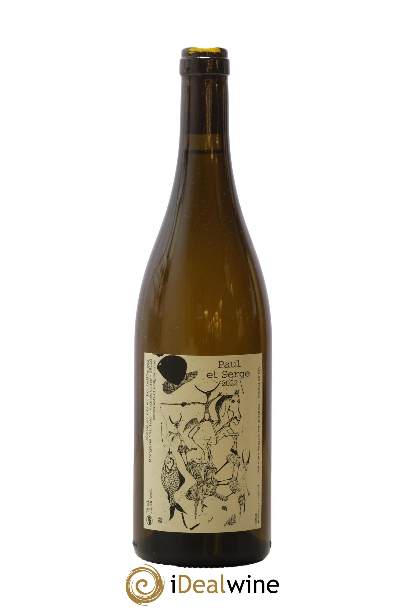 Vin de France Paul et Serge Morgane Turlier 2022 - Lotto di 1 bottiglia - 0