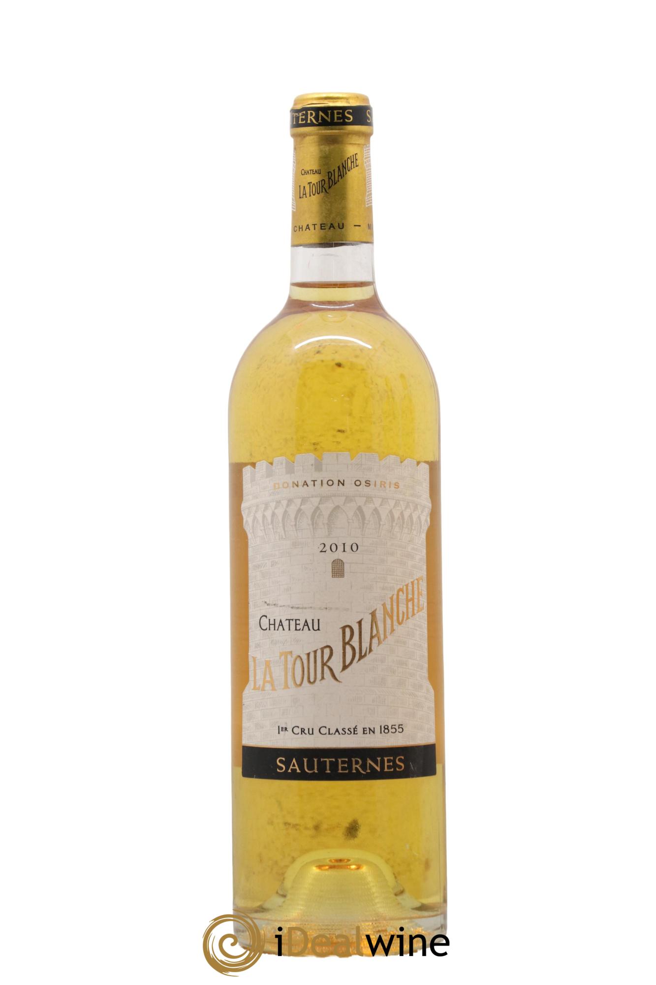 Château la Tour Blanche 1er Grand Cru Classé 2010 - Lot de 1 bouteille - 0