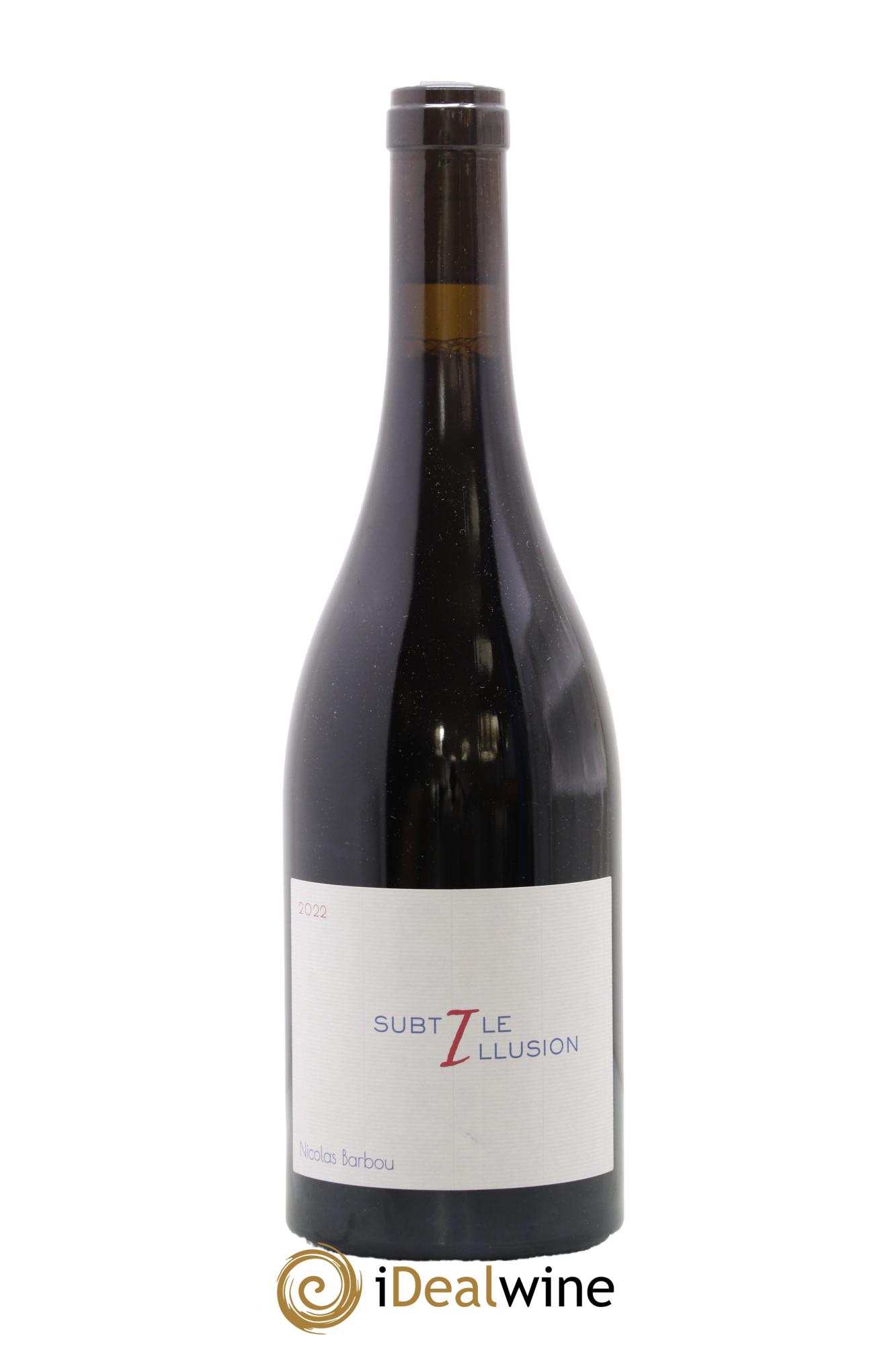 Vin de France Subtile illusion Pinot Noir Nicolas Barbou 2022 - Lot de 1 bouteille - 0