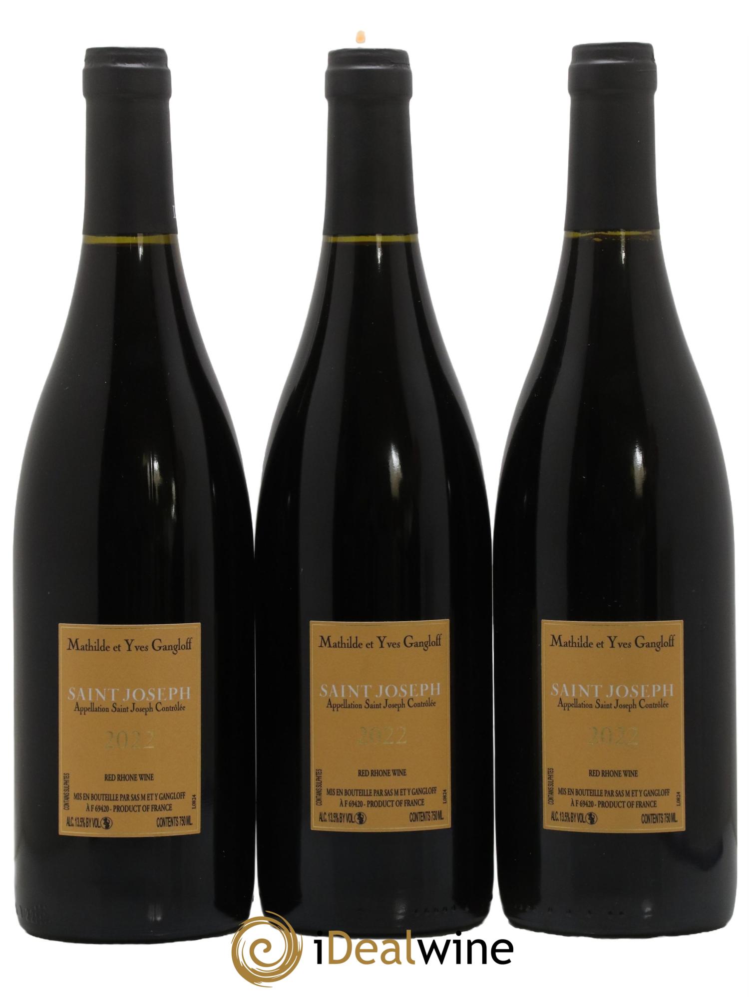 Saint-Joseph Gangloff (Domaine) 2022 - Lot de 3 bouteilles - 1