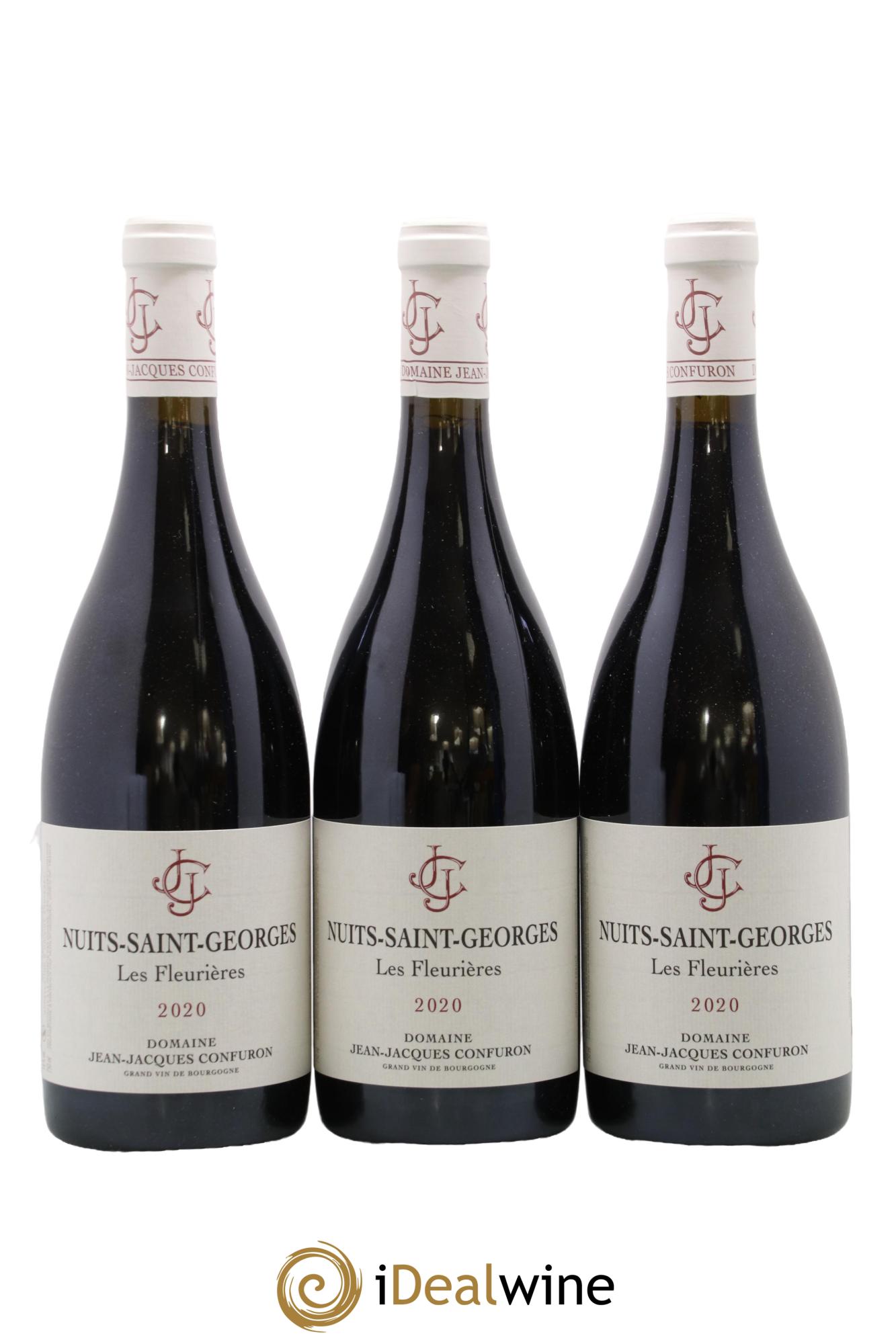 Nuits-Saint-Georges Les Fleurières Jean-Jacques Confuron 2020 - Lot de 3 bouteilles - 0