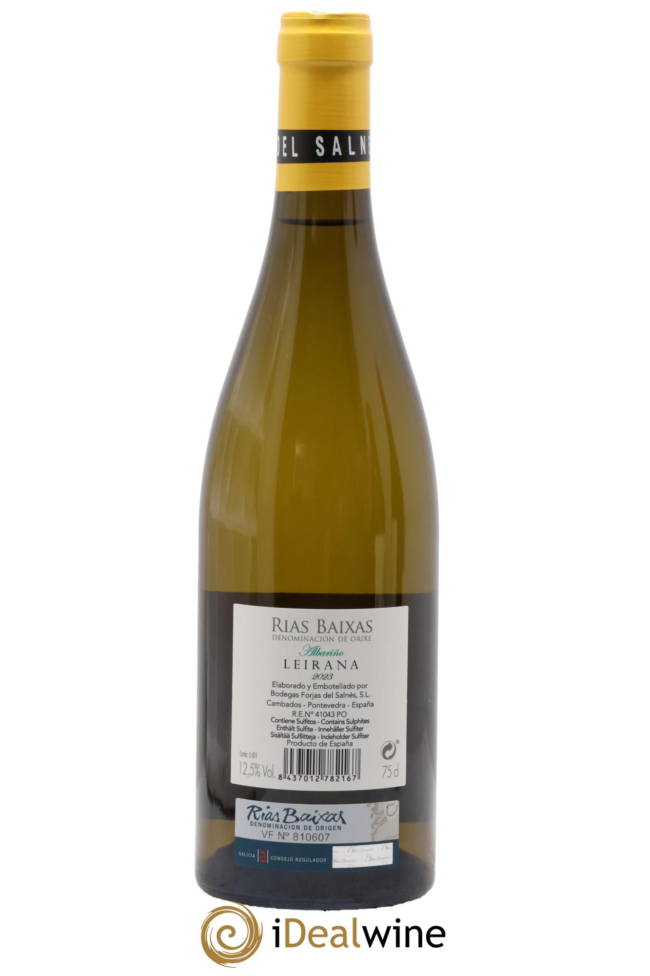 Rias Baixas Forjas Del Salnes Leirana 2023 - Lot de 1 bouteille - 1