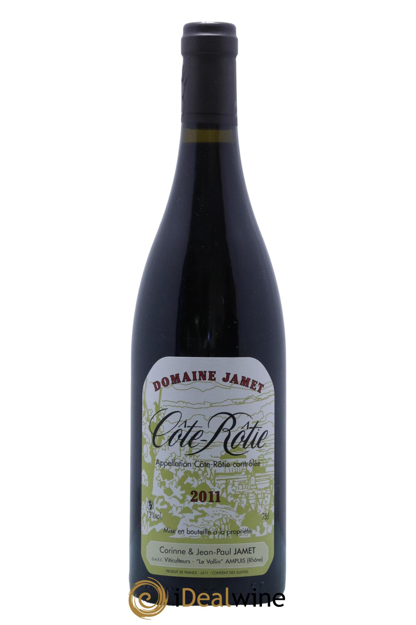 Côte-Rôtie Jamet (Domaine) 2011 - Lot de 1 bouteille - 0