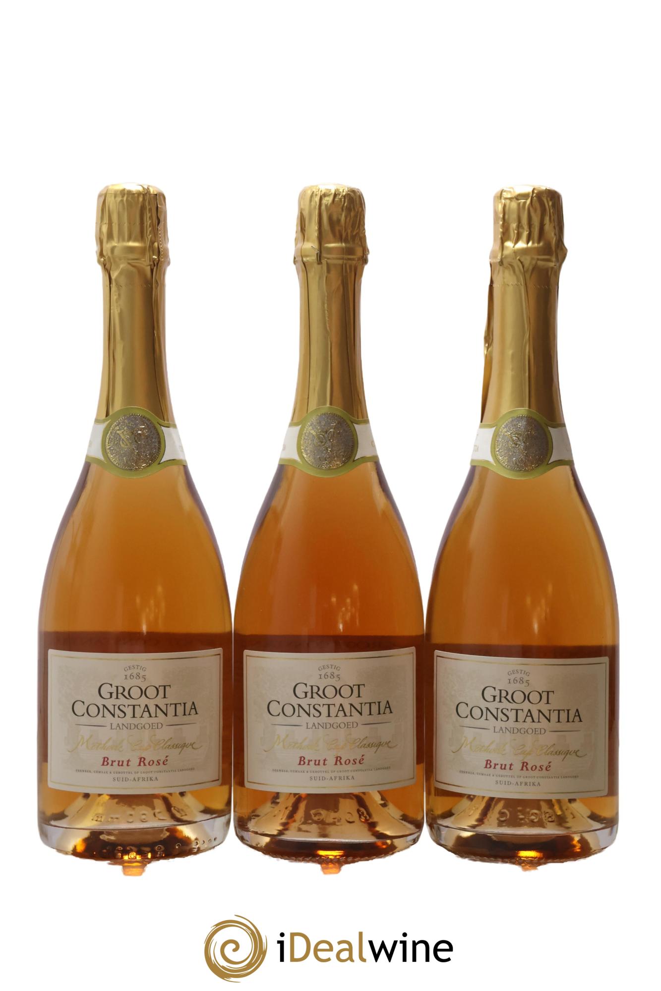 Afrique du Sud Méthode Cap Classique Brut Groot Constantia - Lot de 3 bouteilles - 0