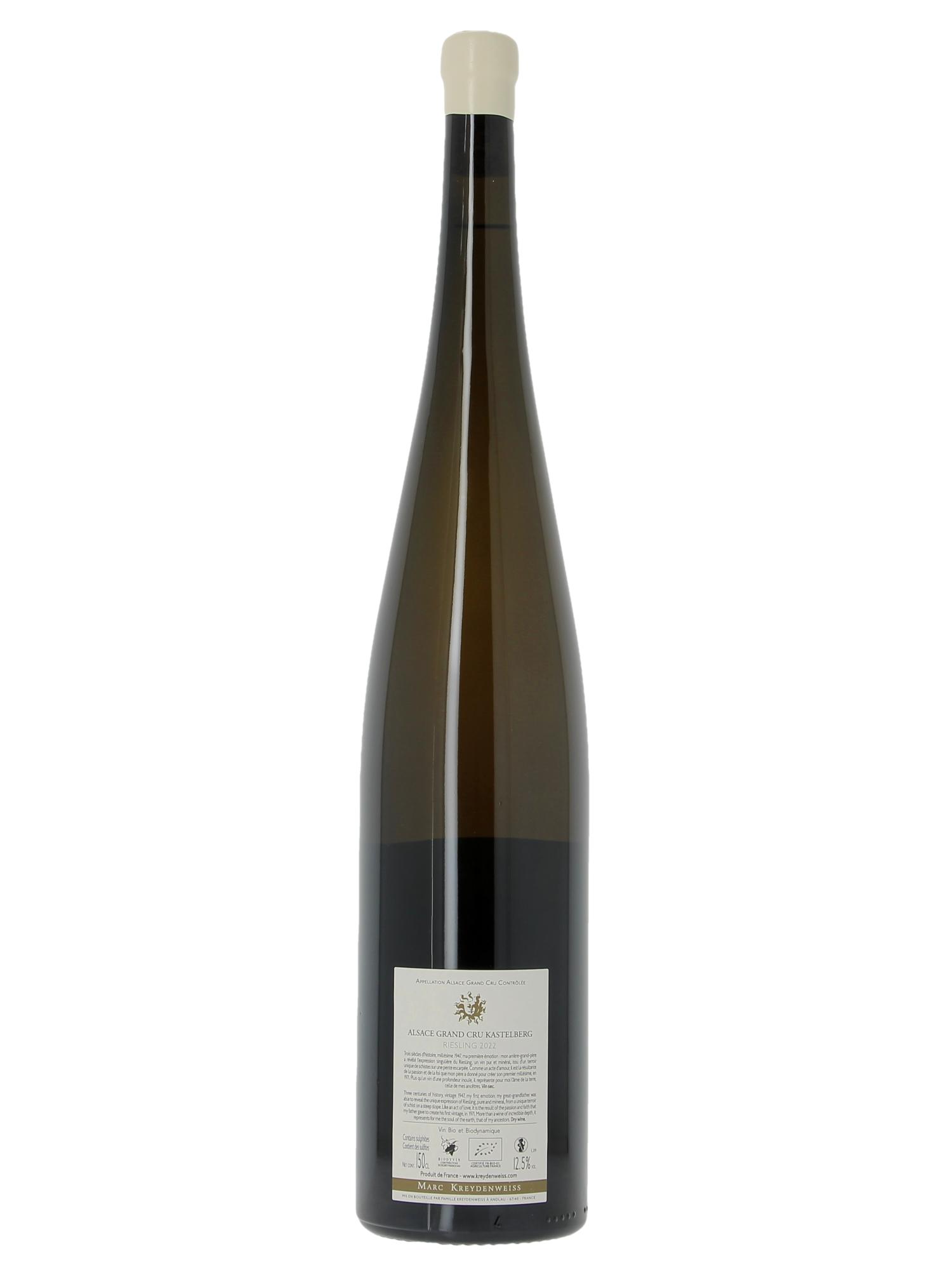 Alsace Riesling Grand Cru Kastelberg Marc Kreydenweiss 2022 - Lotto di 1 magnum - 2