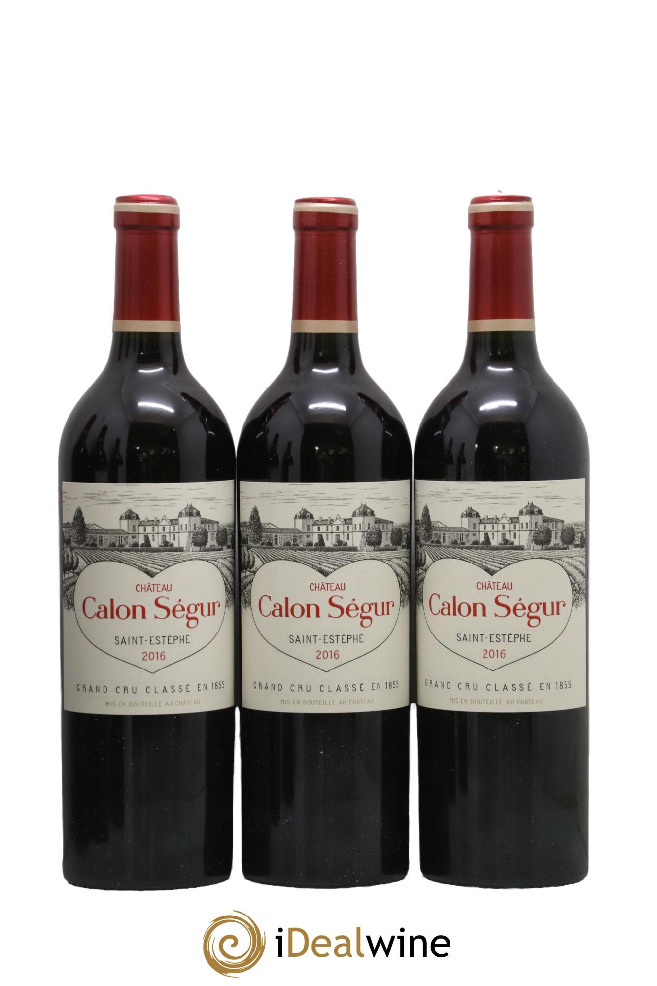 Château Calon Ségur 3ème Grand Cru Classé 2016 - Posten von 6 Flaschen - 1