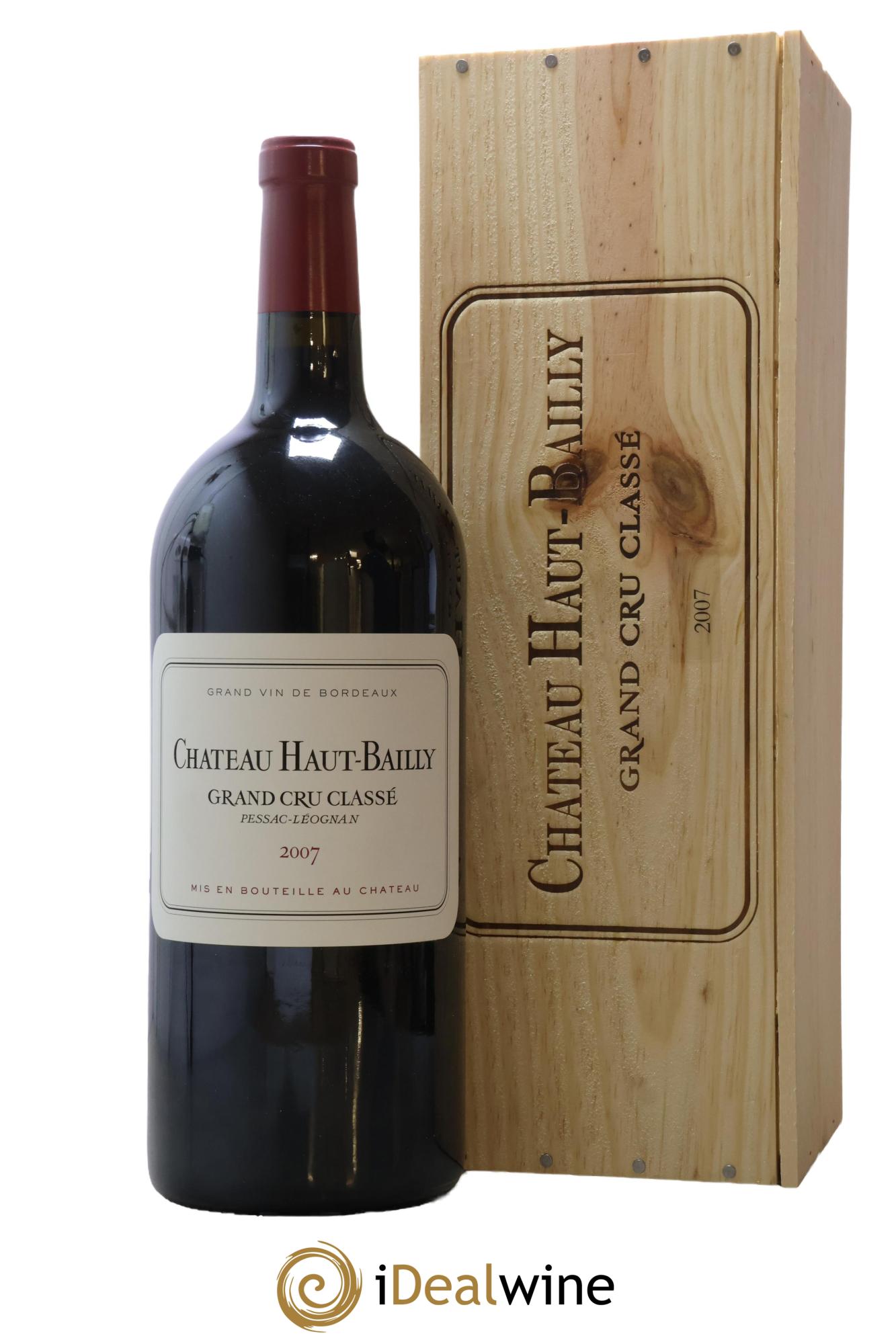 Château Haut-Bailly Cru Classé de Graves  2007 - Lot of 1 double magnum - 1