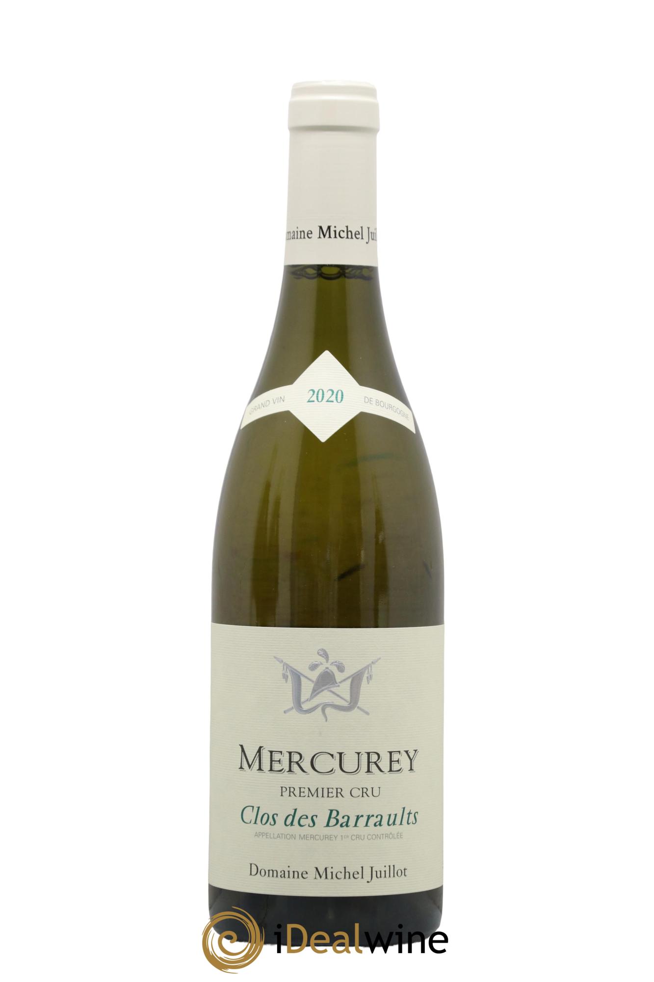 Mercurey 1er Cru Clos des Barraults Michel Juillot (Domaine) 2020 - Lot de 1 bouteille - 0