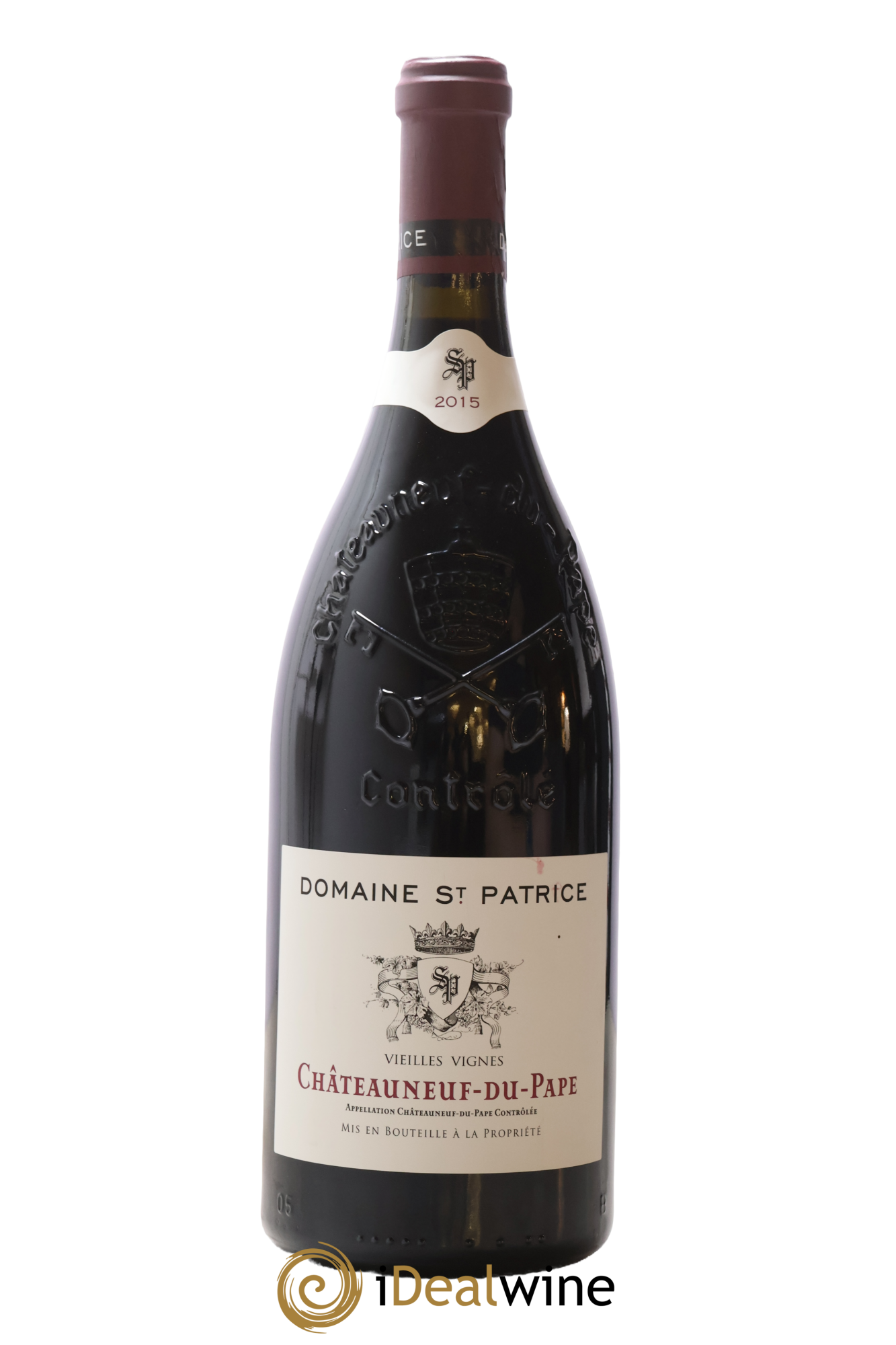 Châteauneuf-du-Pape Clos Saint-Patrice 2015 - Lotto di 1 magnum - 0