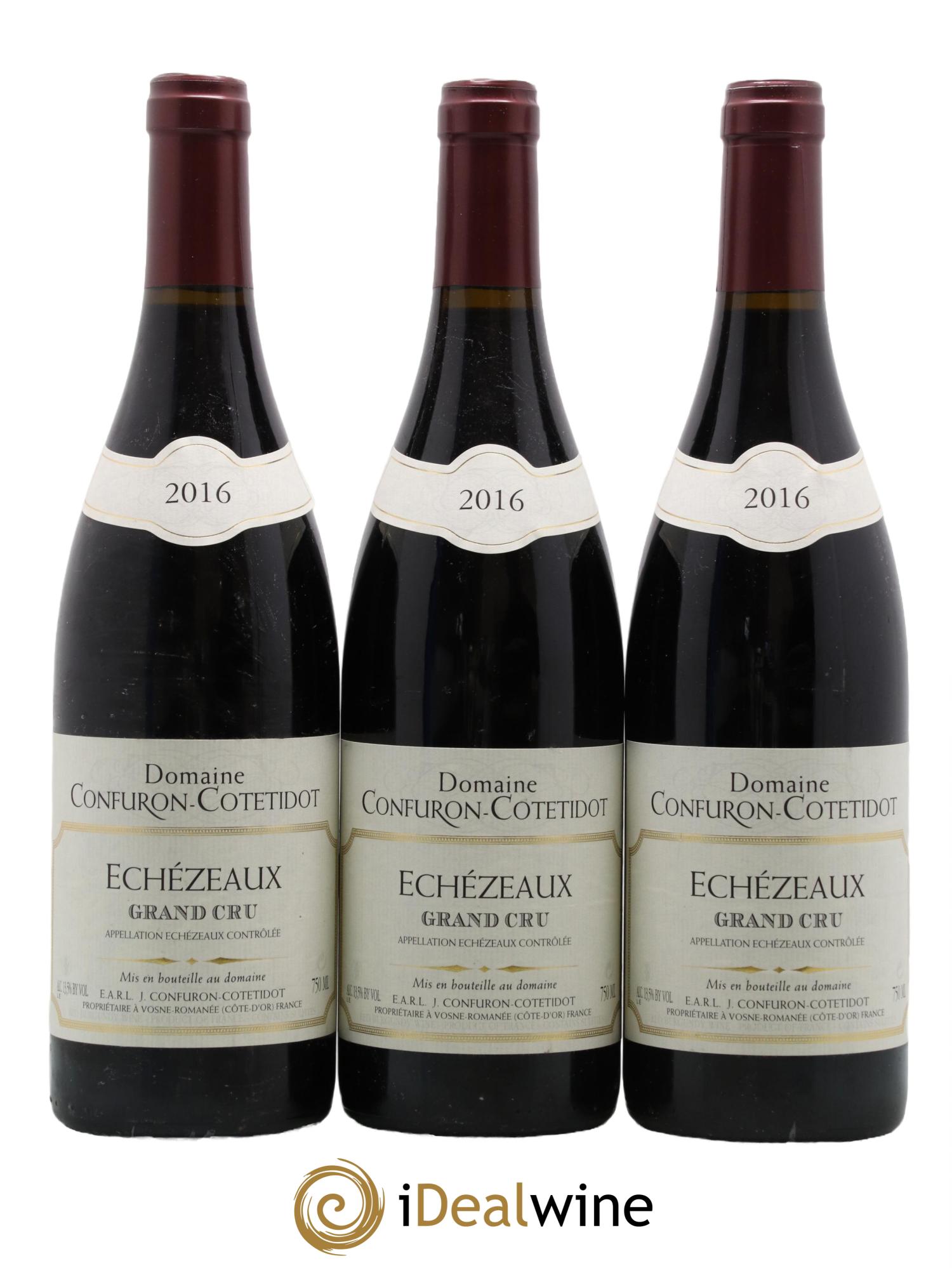 Echezeaux Grand Cru Confuron-Cotetidot 2016 - Lot de 3 bouteilles - 0