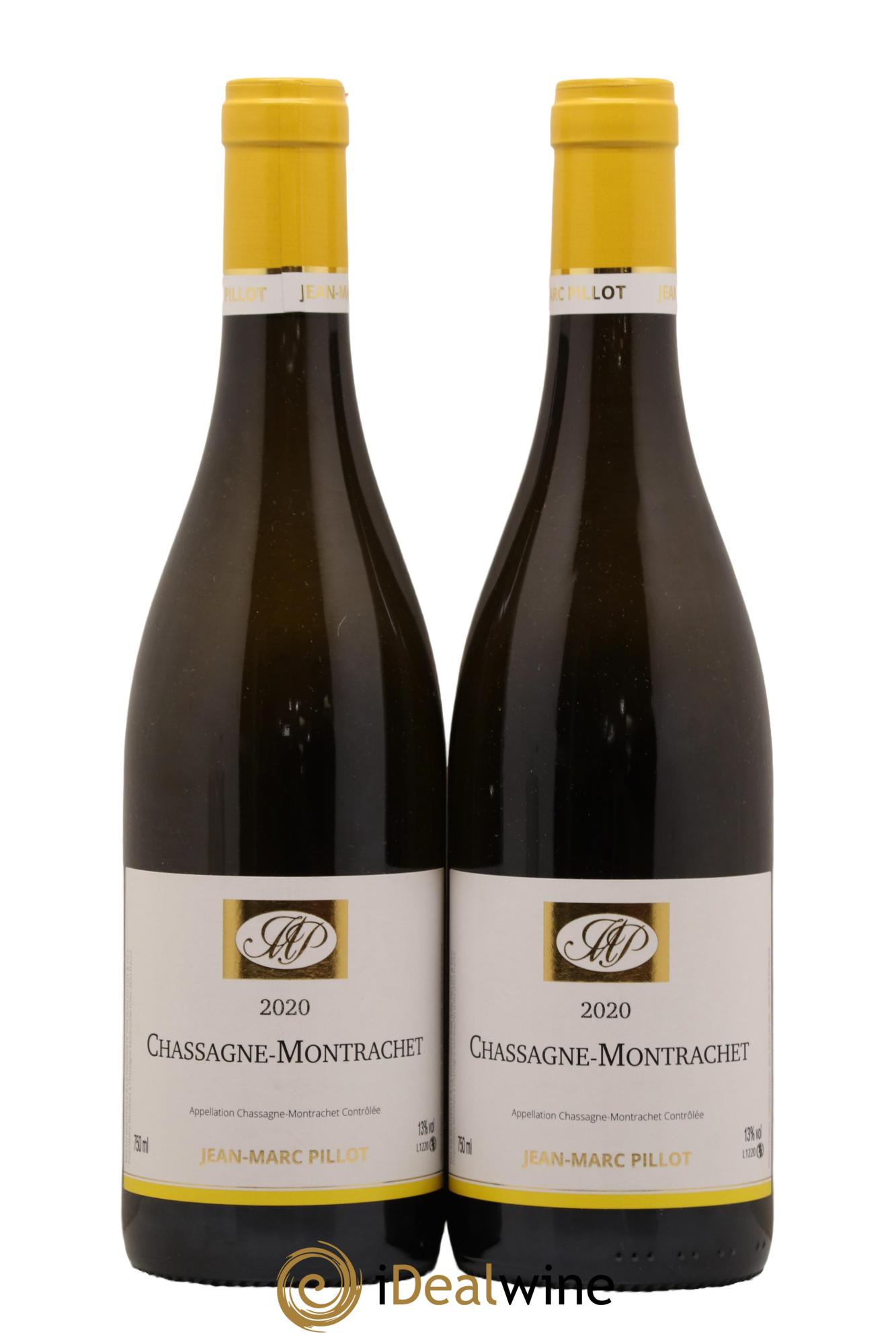 Chassagne-Montrachet Jean-Marc Pillot et Fils (Domaine) 2020 - Lot de 2 bouteilles - 0