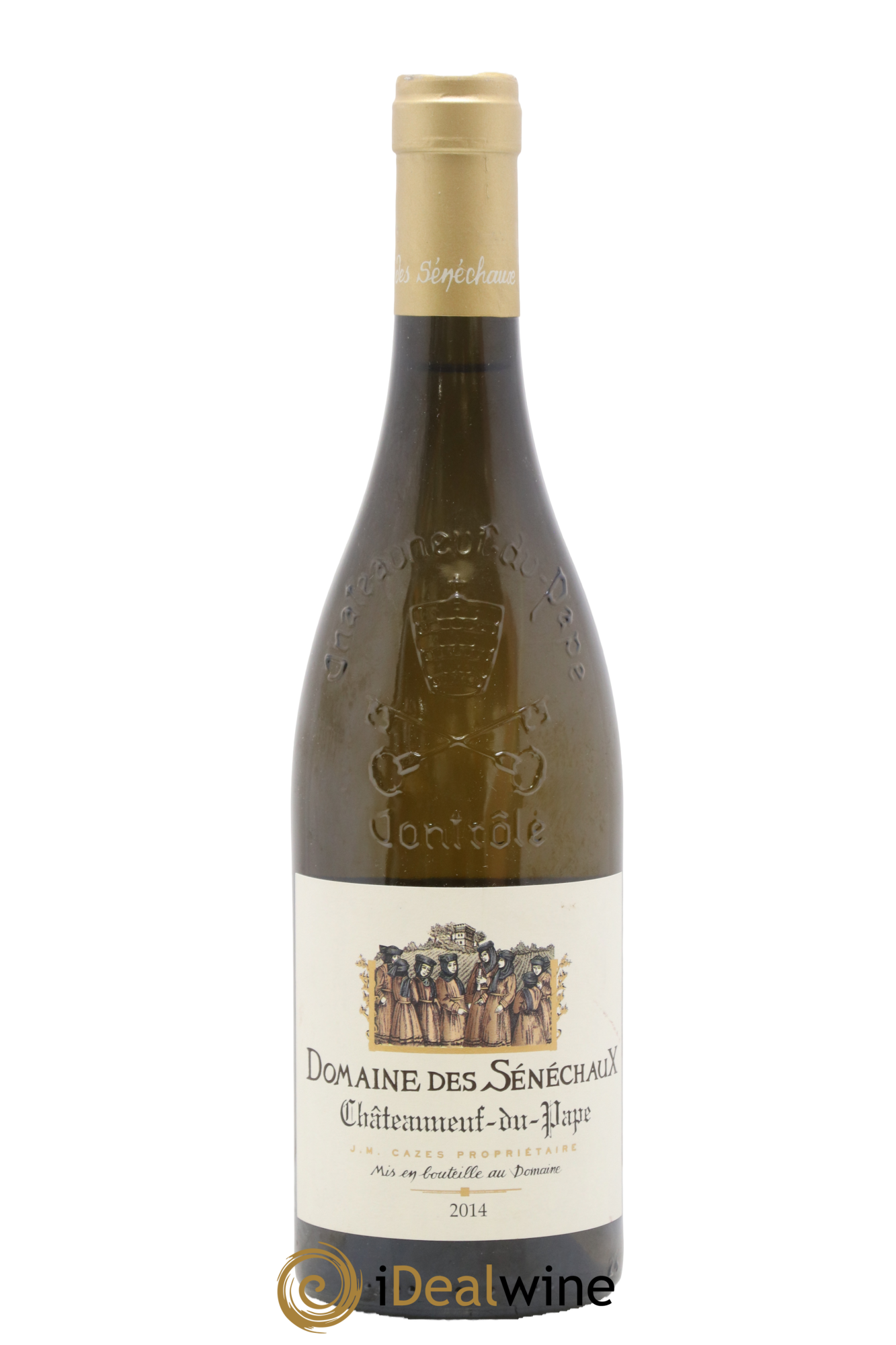 Châteauneuf-du-Pape Sénéchaux (Domaine des) Famille J-M. Cazès 2014 - Posten von 1 Flasche - 0