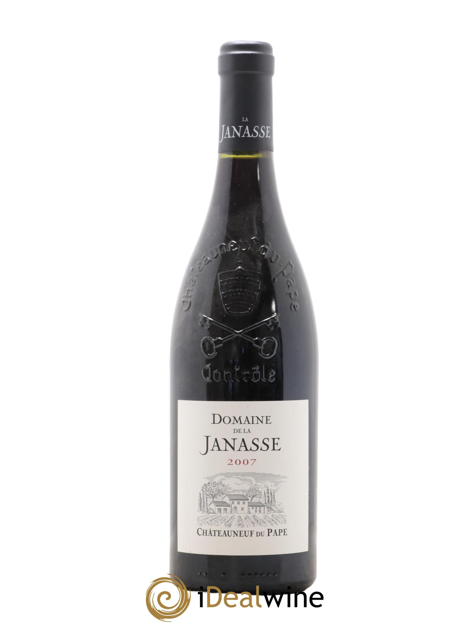 Châteauneuf-du-Pape La Janasse (Domaine de) 2007 - Lot de 1 bouteille - 0